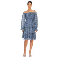 mySTYLE Women's Off-The-Shoulder Mini Dress