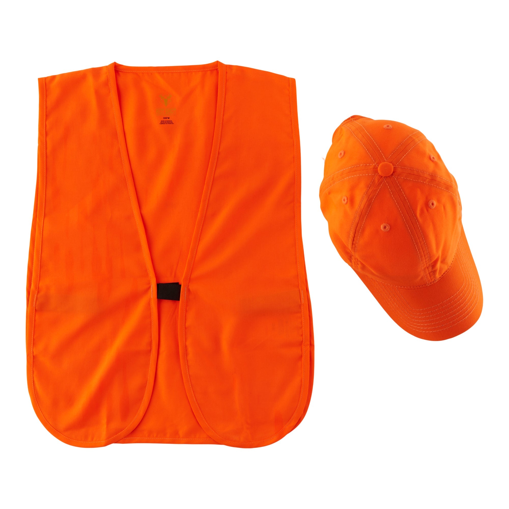 Men's Hunting Cap and Vest Set, 2-Piece