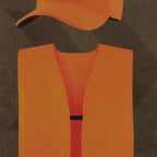 Men's Hunting Cap and Vest Set, 2-Piece