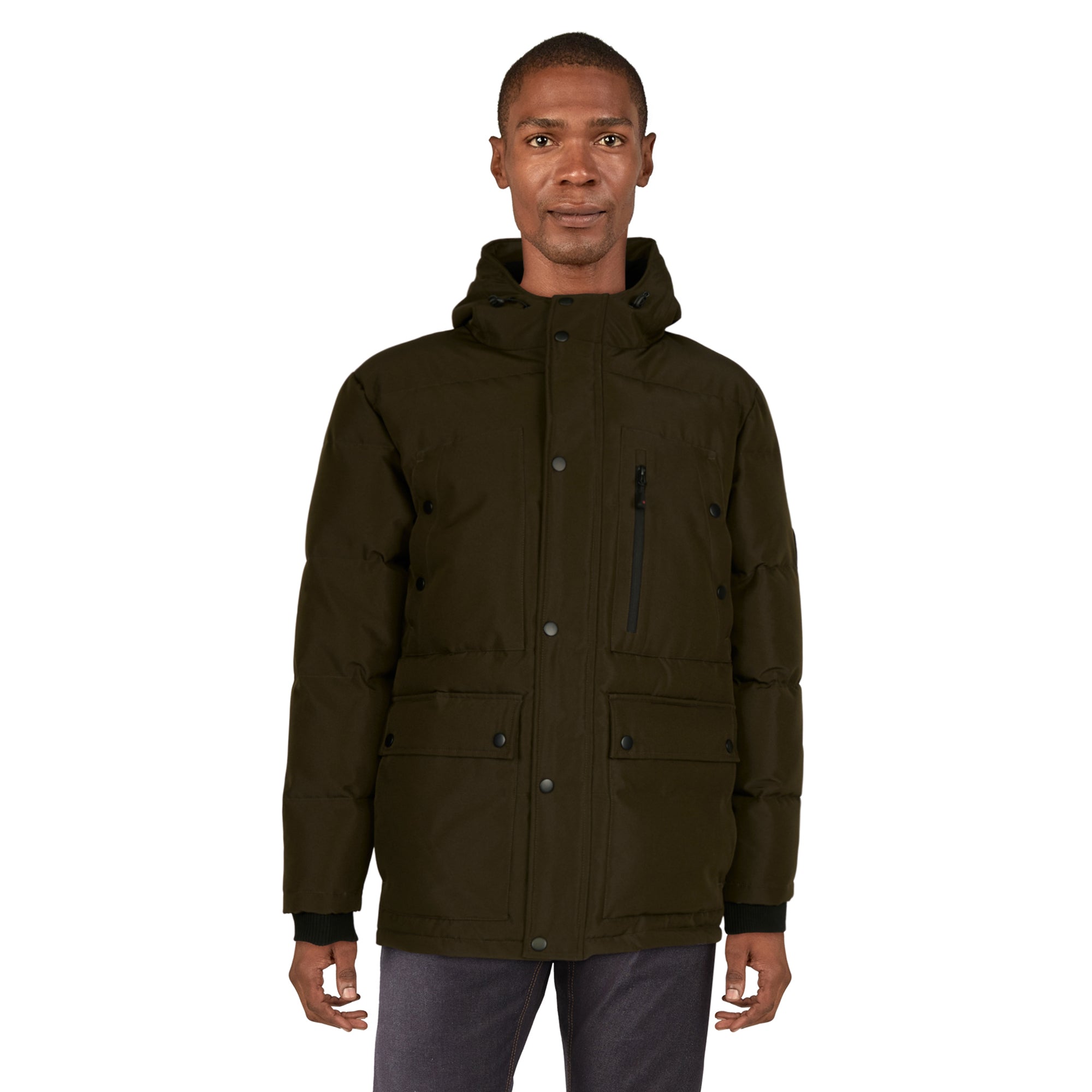 Mountain Ridge Men's Deluxe Hooded Anorak Parka