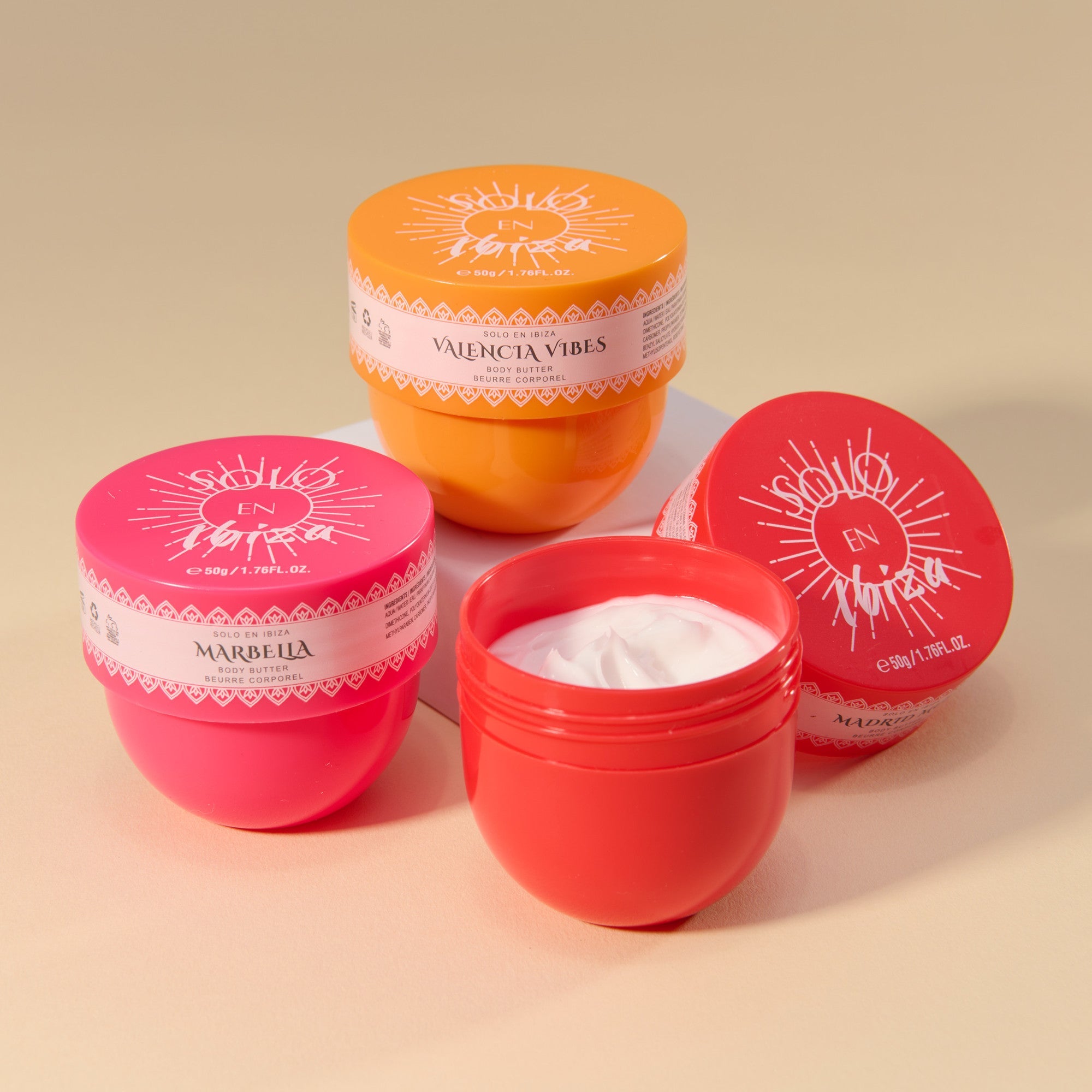 Solo En Ibiza Body Butter Set, 3-Pack, 30 ml