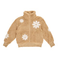 mySTYLE Women's Sherpa Jacket with Embroidery