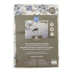 Printed Smart Pocket Sheet Set, Queen, 3 Piece