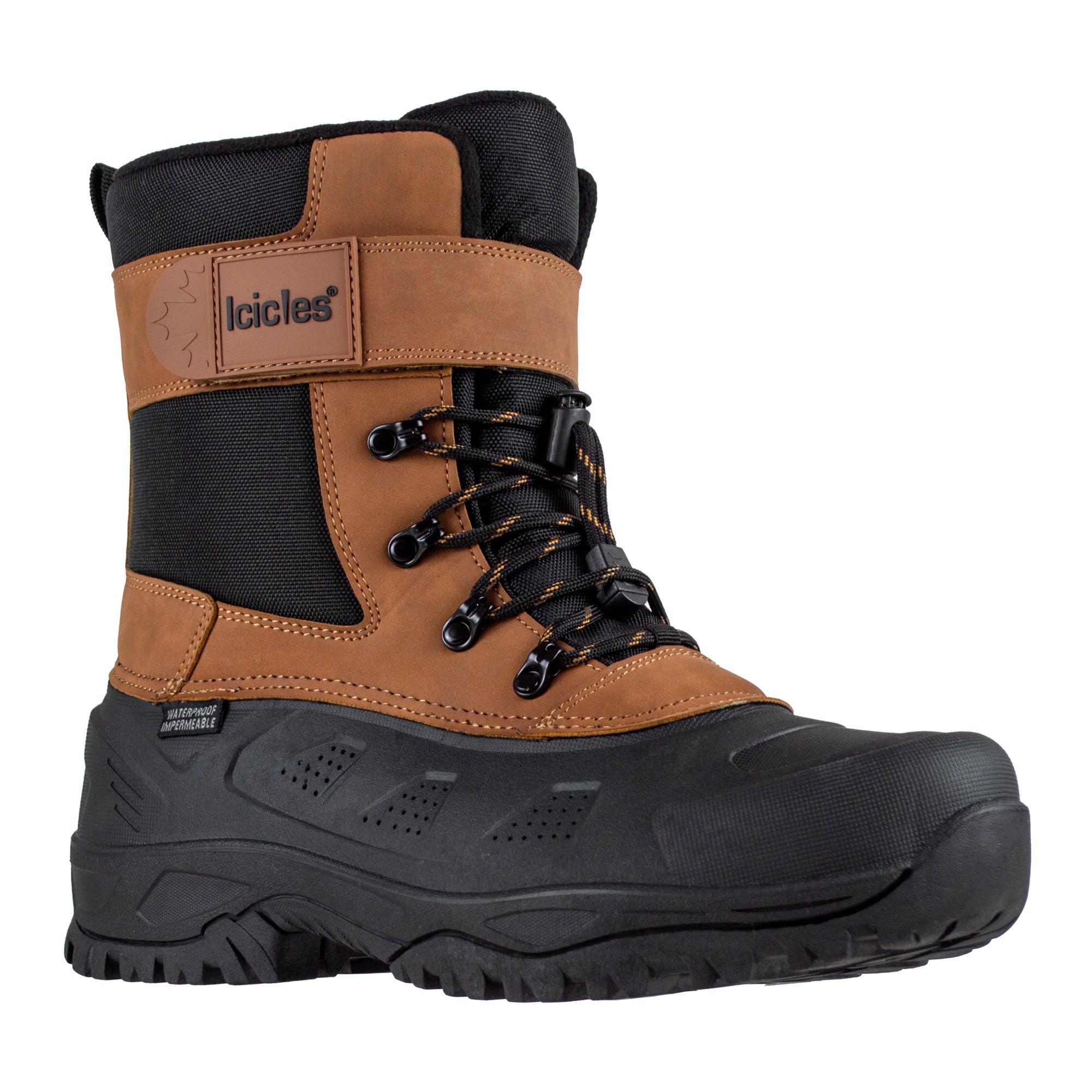 Icicles Men's Velcro Winter Boots, -40°C