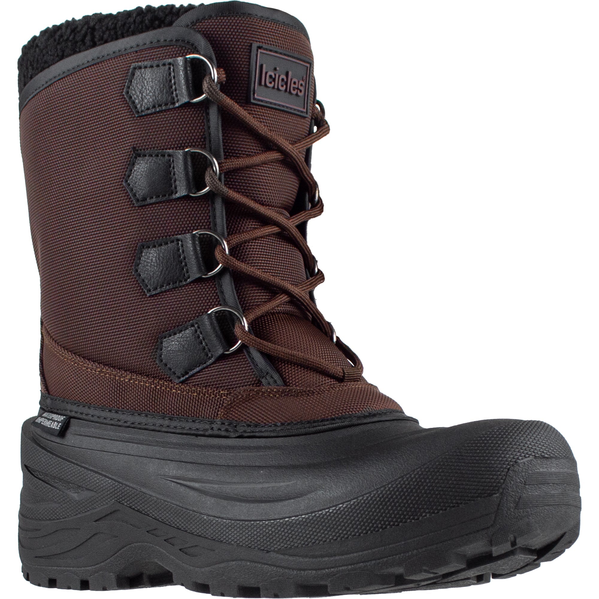 Icicles Men's Mix Media Winter Boots, -40°C
