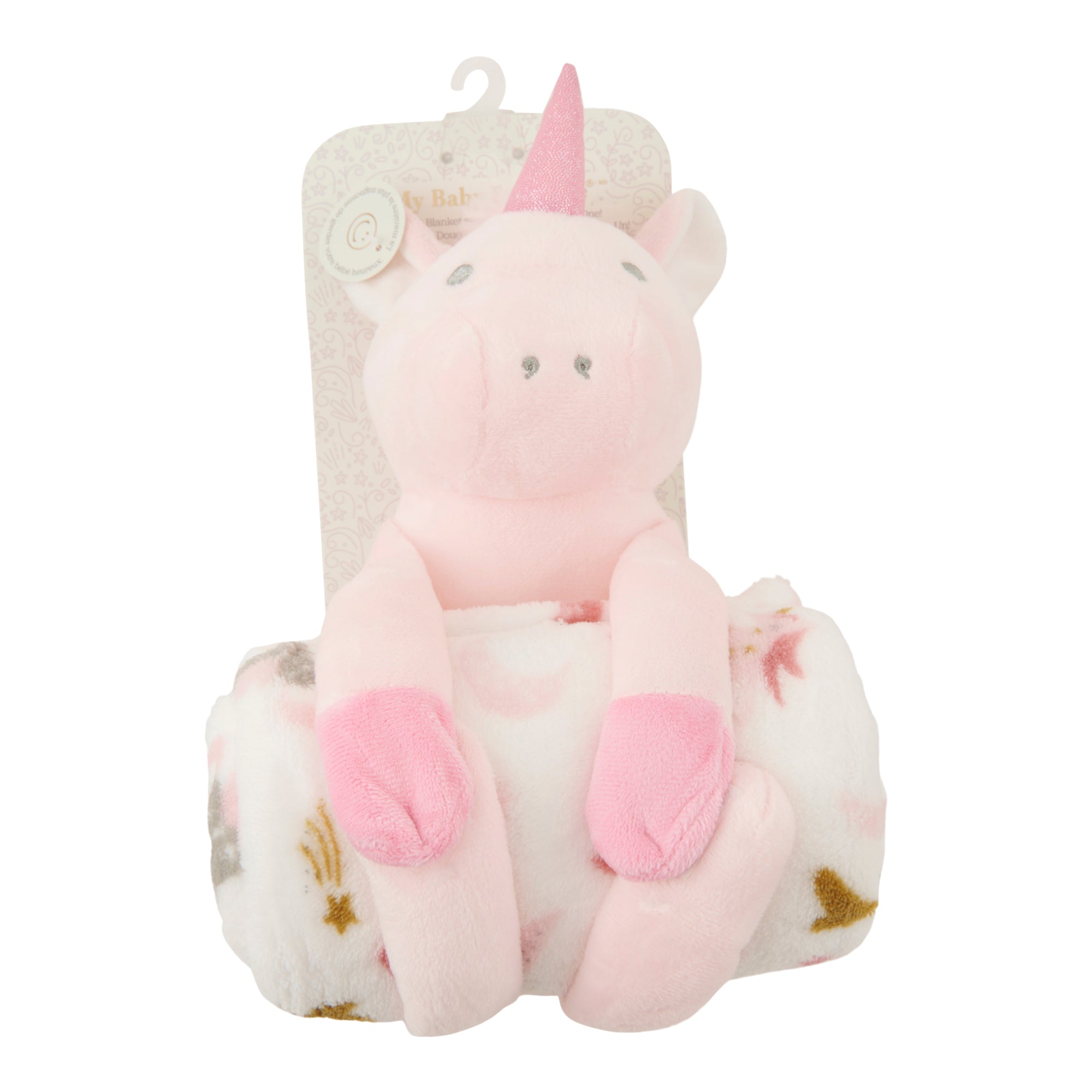 Infant Animal Cuddly Blanket