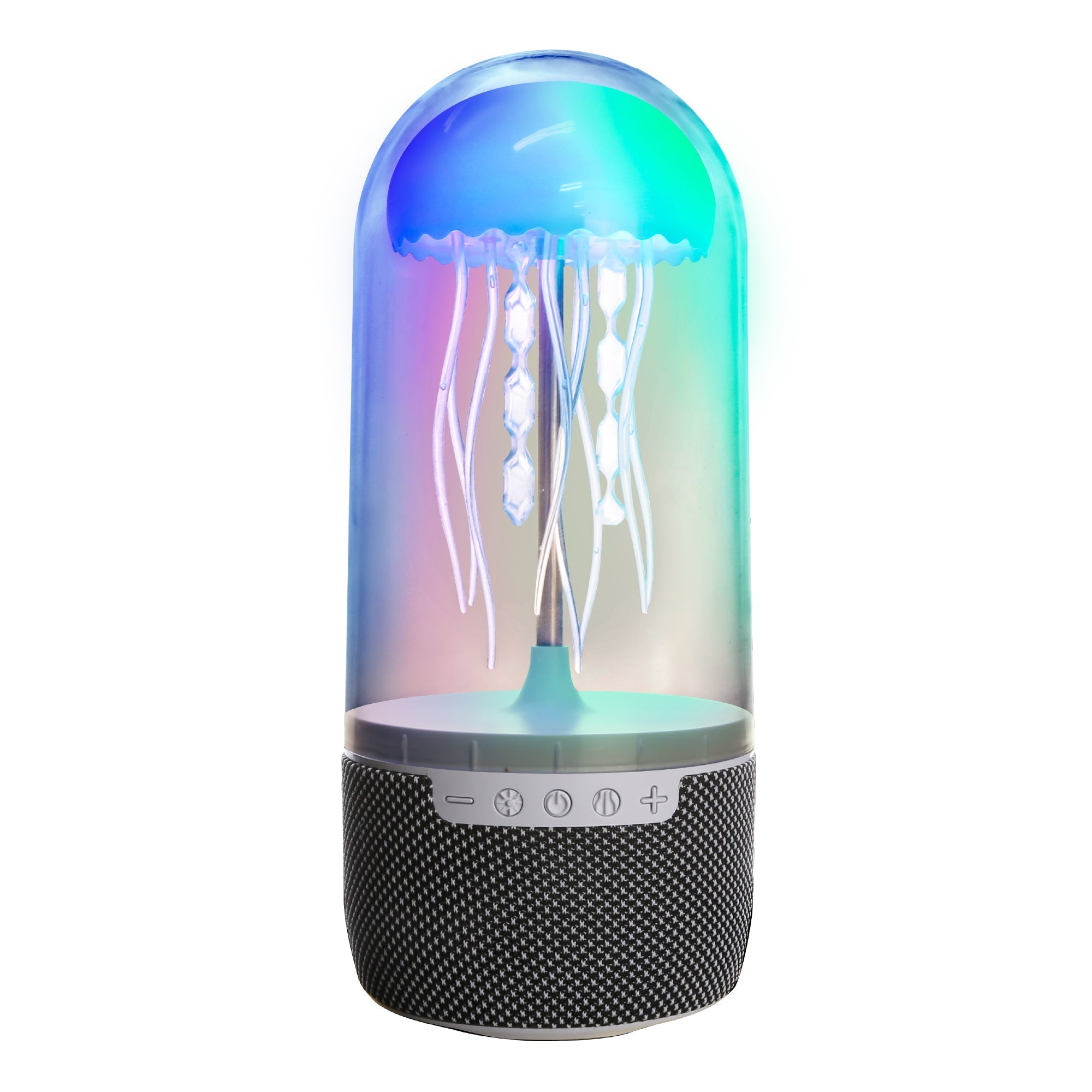 Jellyfish Bluetooth Speaker, 4-in x 4-in x 9-in.