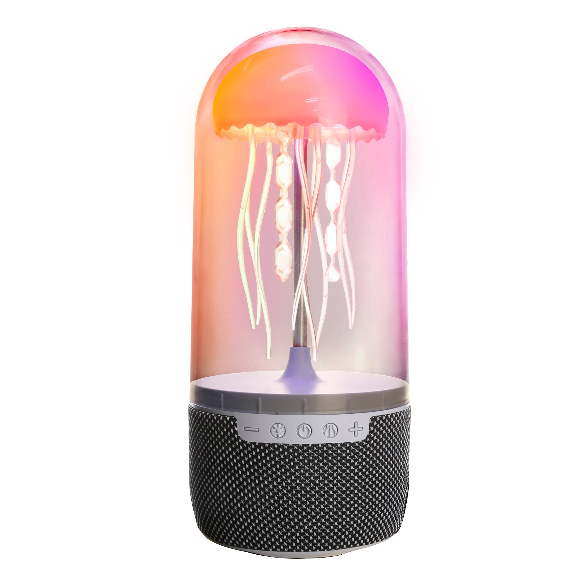 Jellyfish Bluetooth Speaker, 4-in x 4-in x 9-in.
