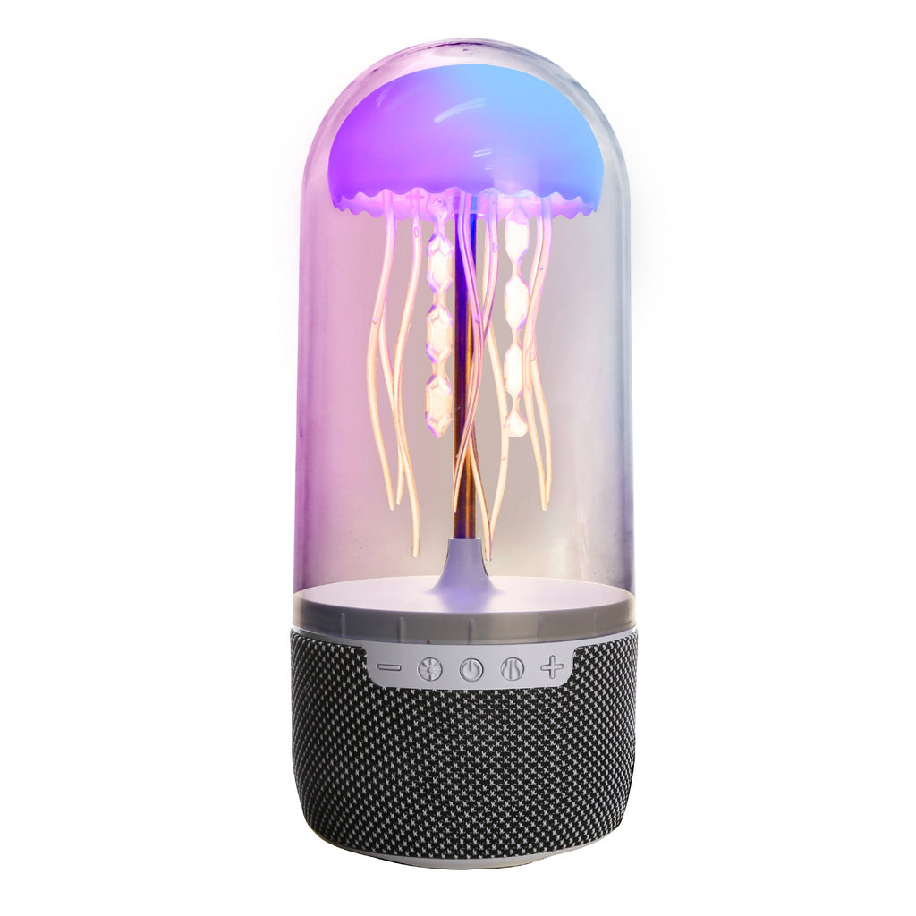 Jellyfish Bluetooth Speaker, 4-in x 4-in x 9-in.