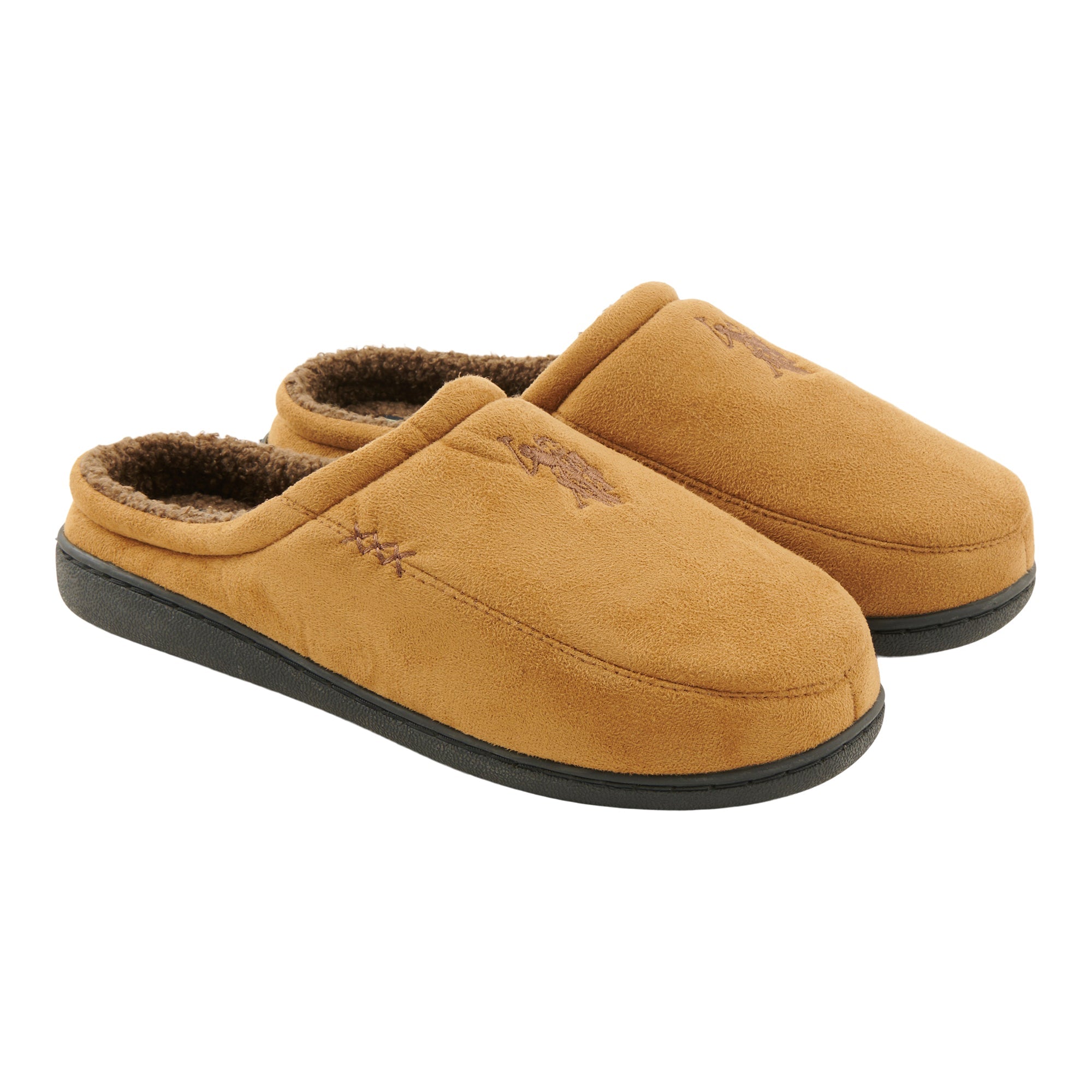 U.S. Polo Men's Scuff Slippers