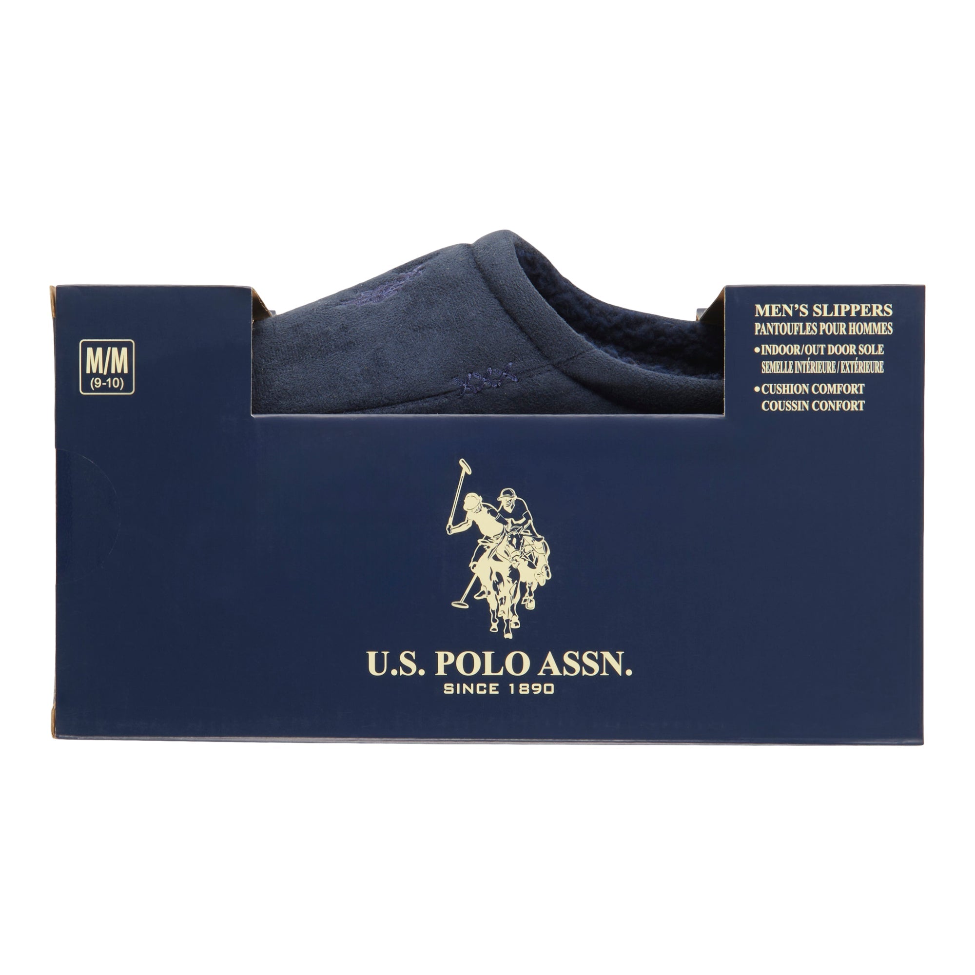 U.S. Polo Men's Scuff Slippers