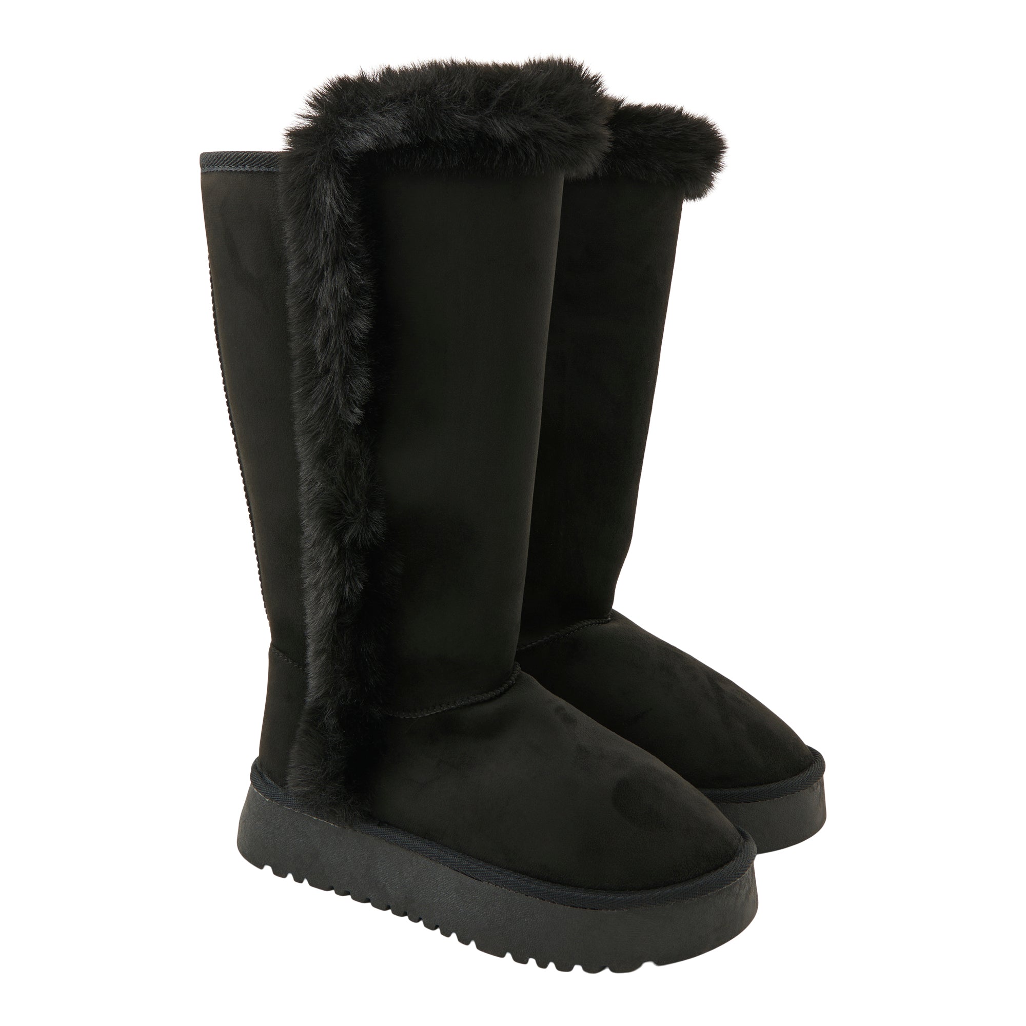 mySTYLE Women's Tall Yuggy Fur Boots
