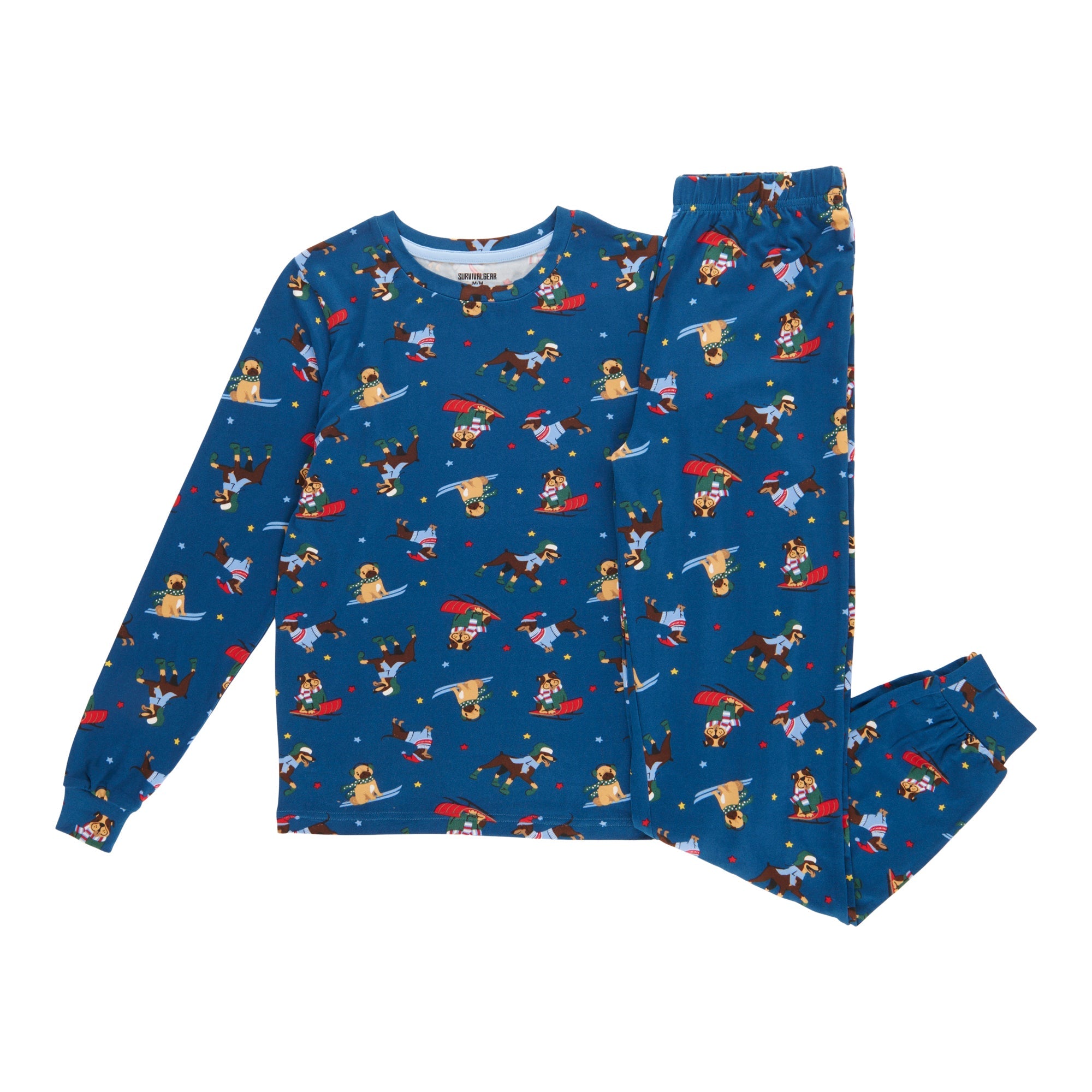SURVIVAL GEAR Boys' North Country Long Sleeve PJ Set, 2-Piece