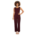 lily morgan Women's Scoop Neck Jumpsuit