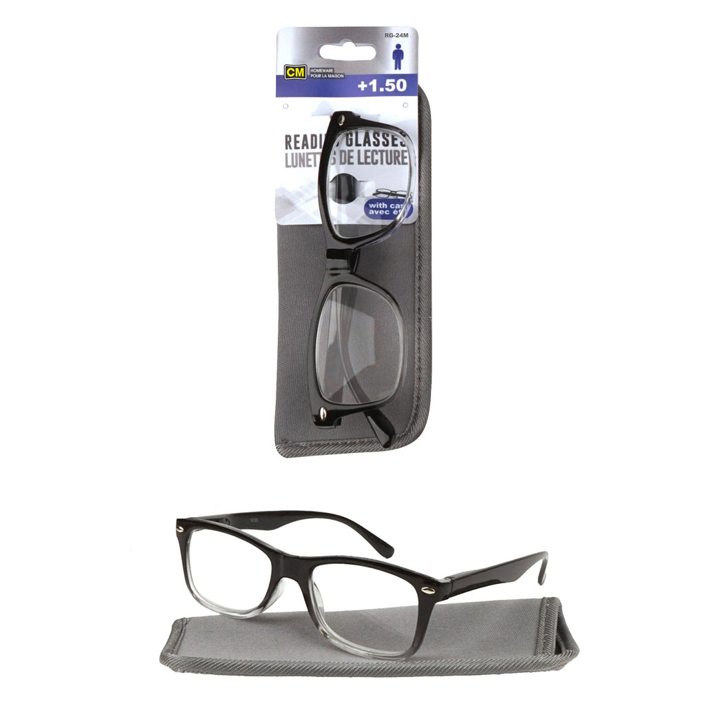 Men's Readers with Pouch
