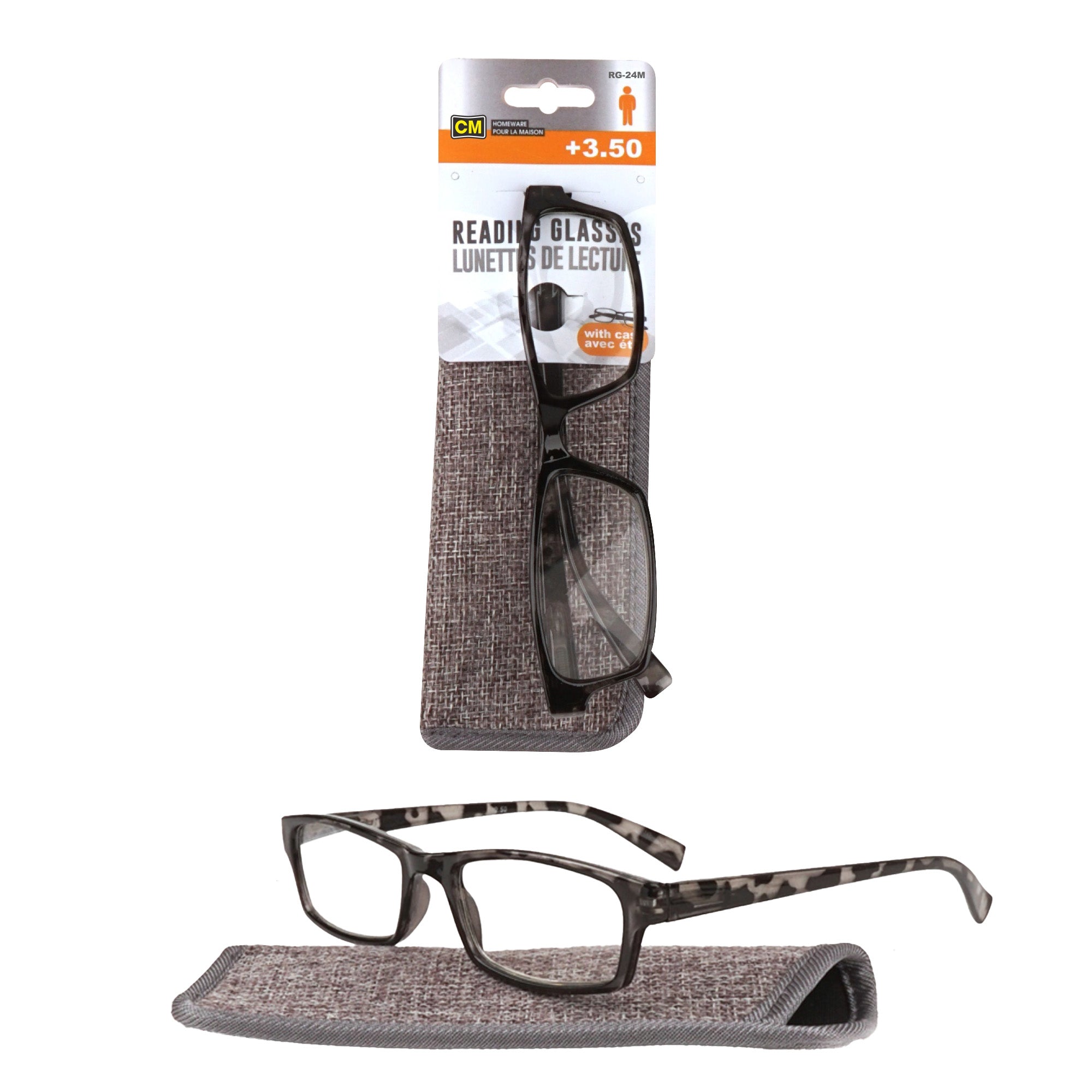 Men's Readers with Pouch