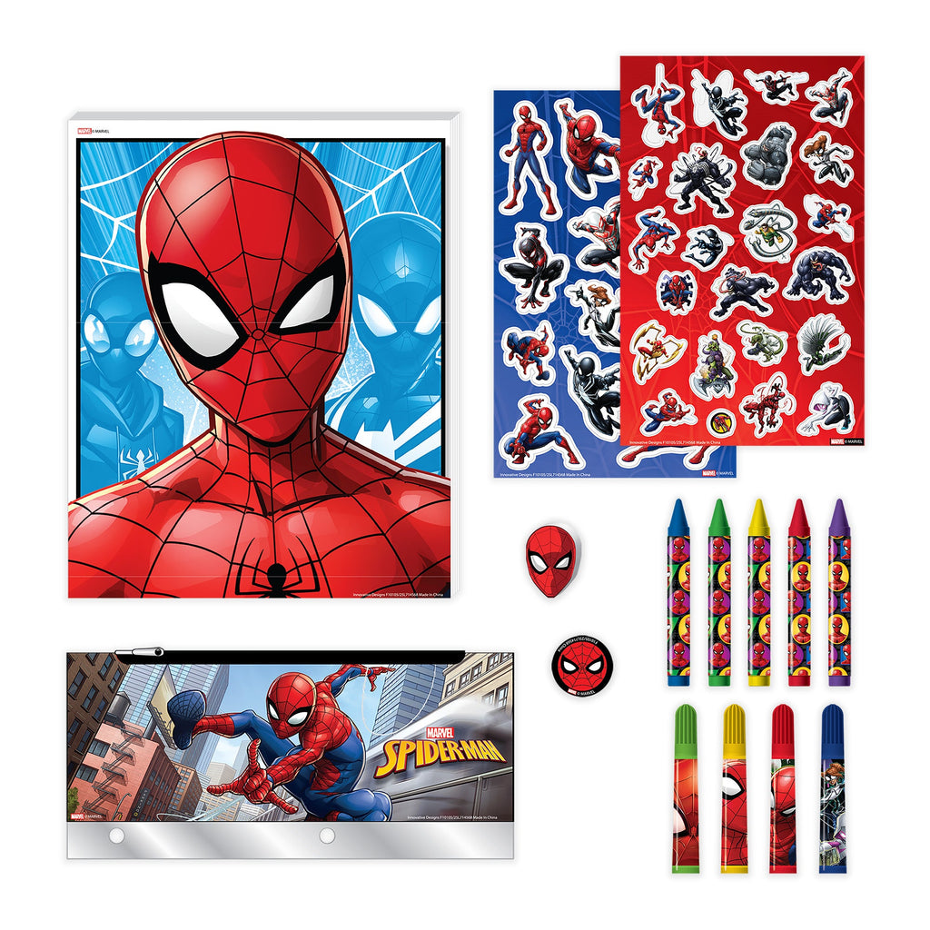 Stationery Set, Spiderman, 30 Piece
