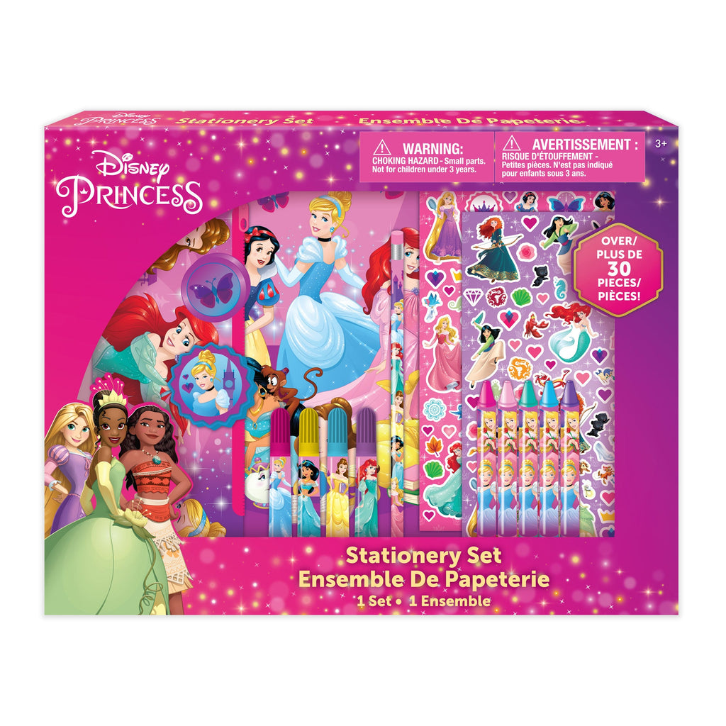 Stationery Set, Princess, 30 Piece