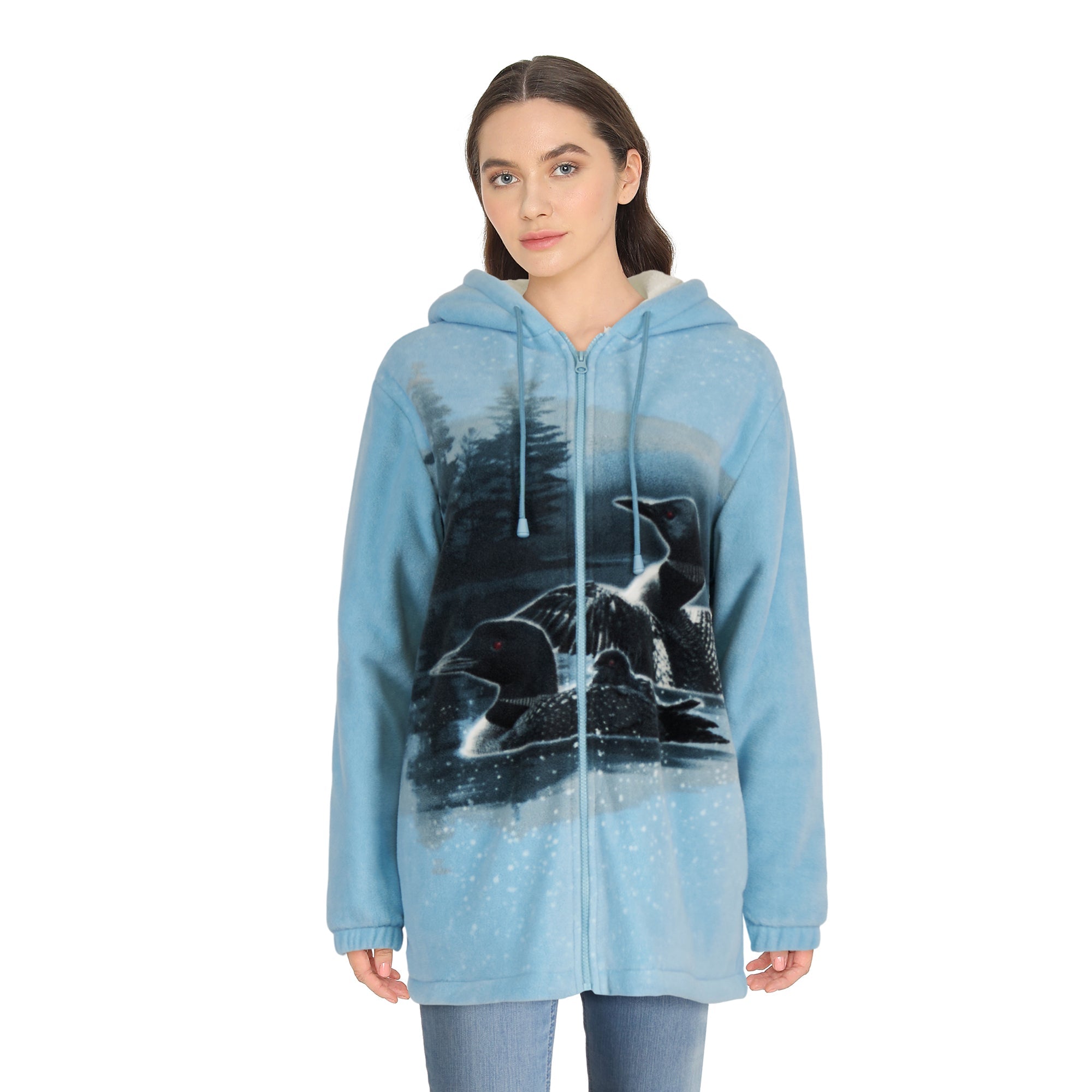 Classic Editions Women's Animal Sherpa Jacket