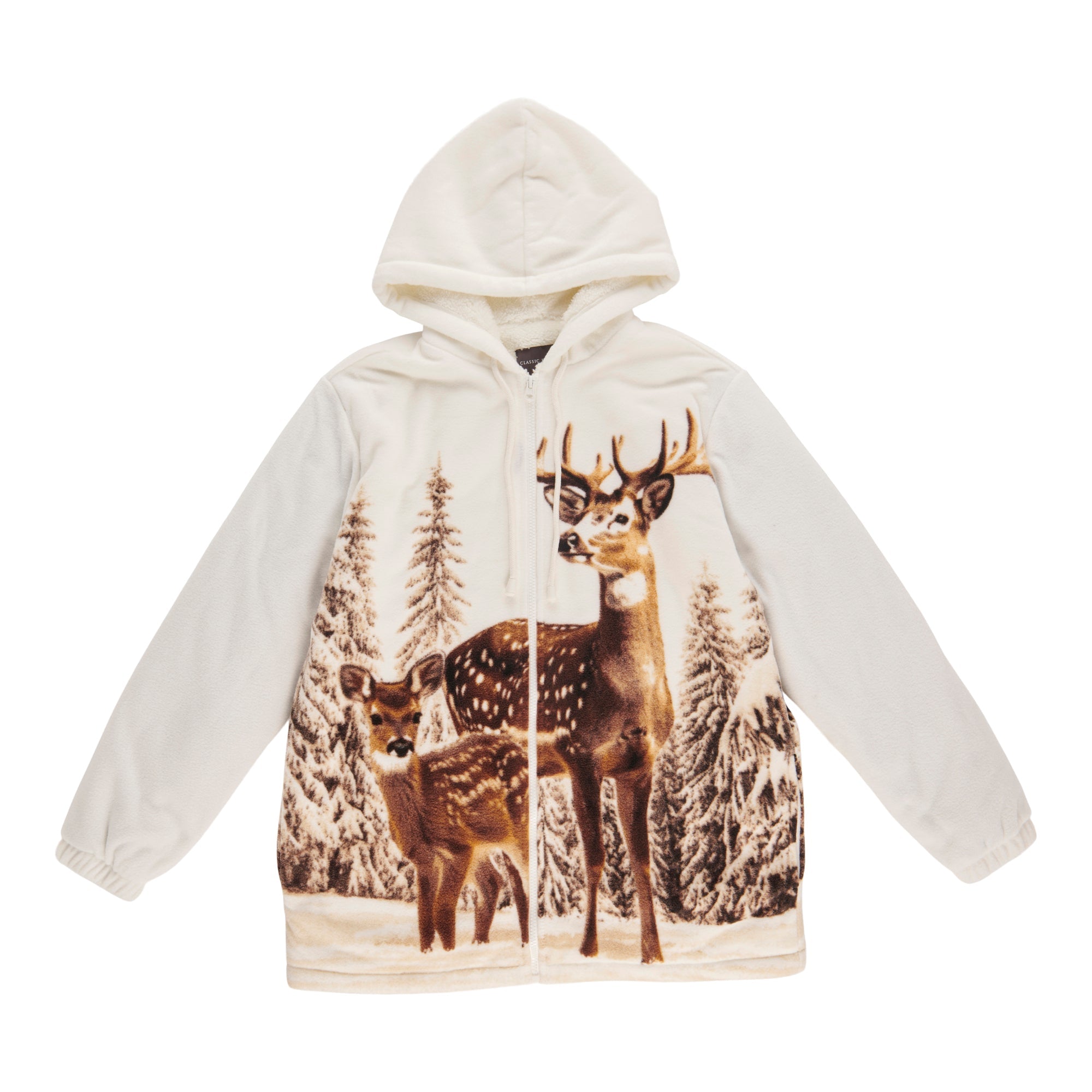 Classic Editions Women's Animal Sherpa Jacket