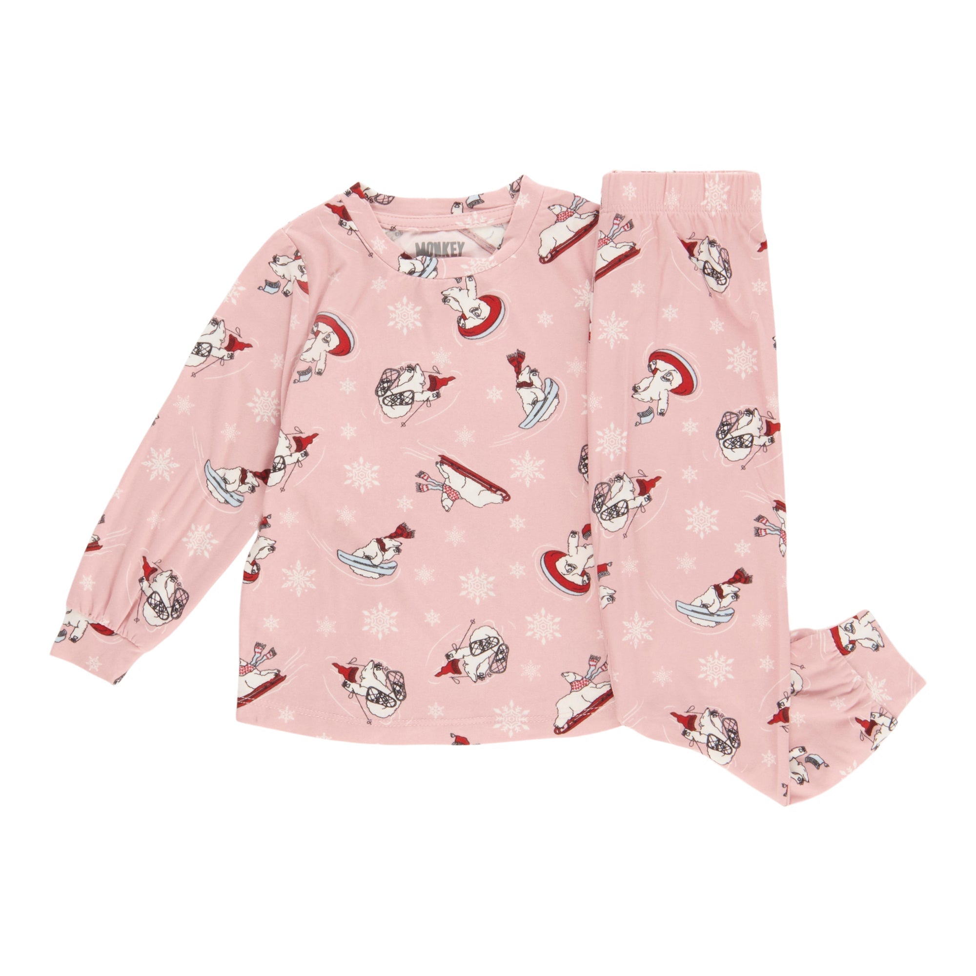 MONKEY BARS Infant Girls' North Country Pyjama Set, 2-Piece, 12-24 Month