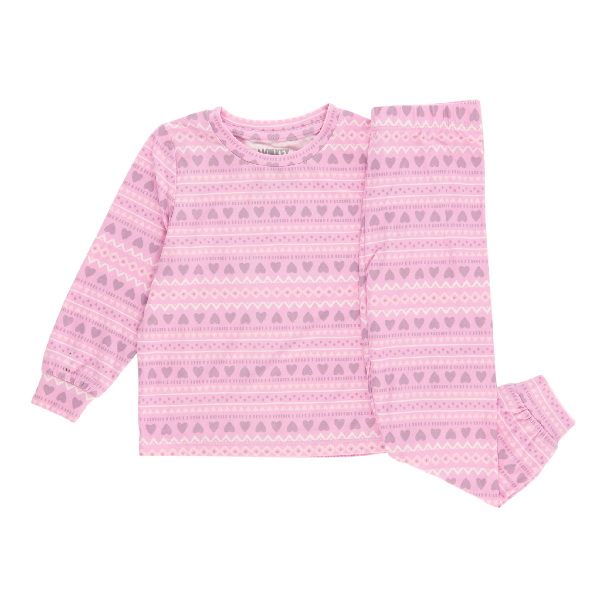 MONKEY BARS Infant Girls' Winter Wonderland Pyjama Set, 2-Piece, 12-24 Month