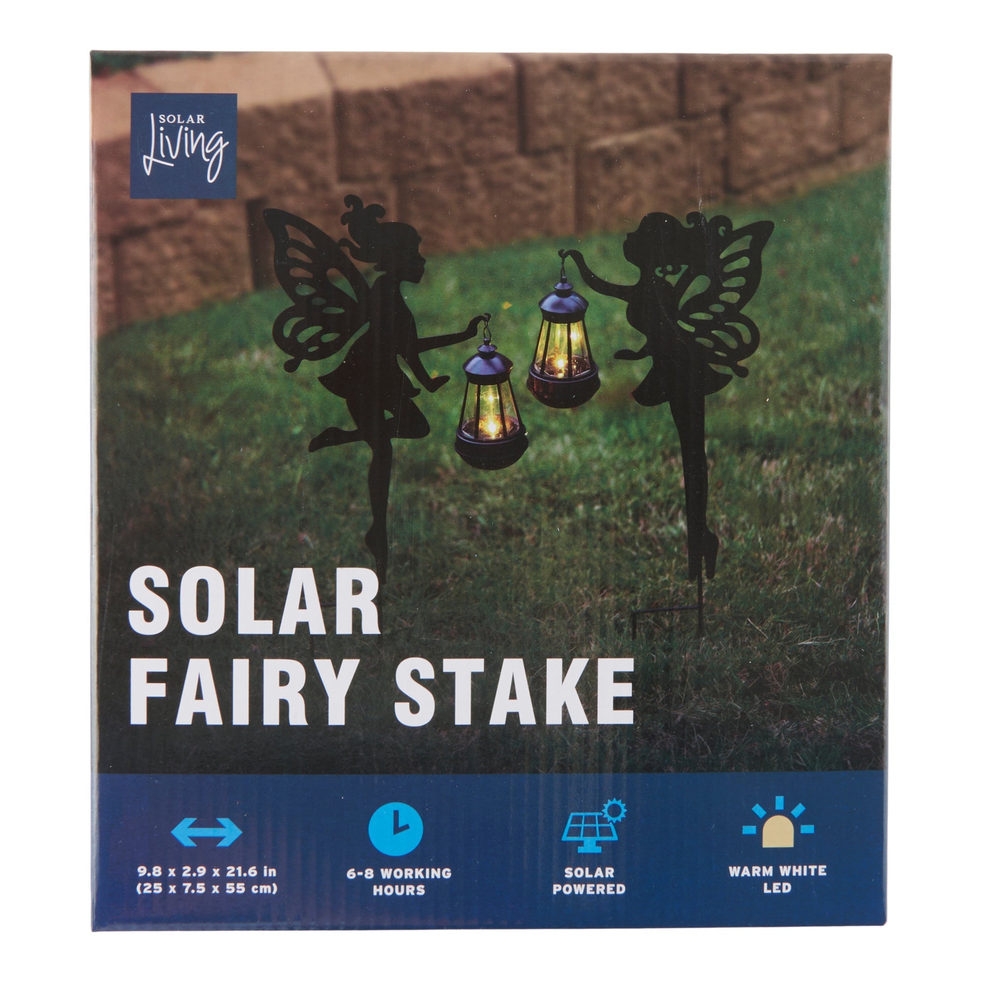 Solar Fairy Stake Light, 10-in x 22-in.