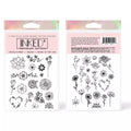 Inked2 Hand Drawn Temporary Tattoos, Floral Tats