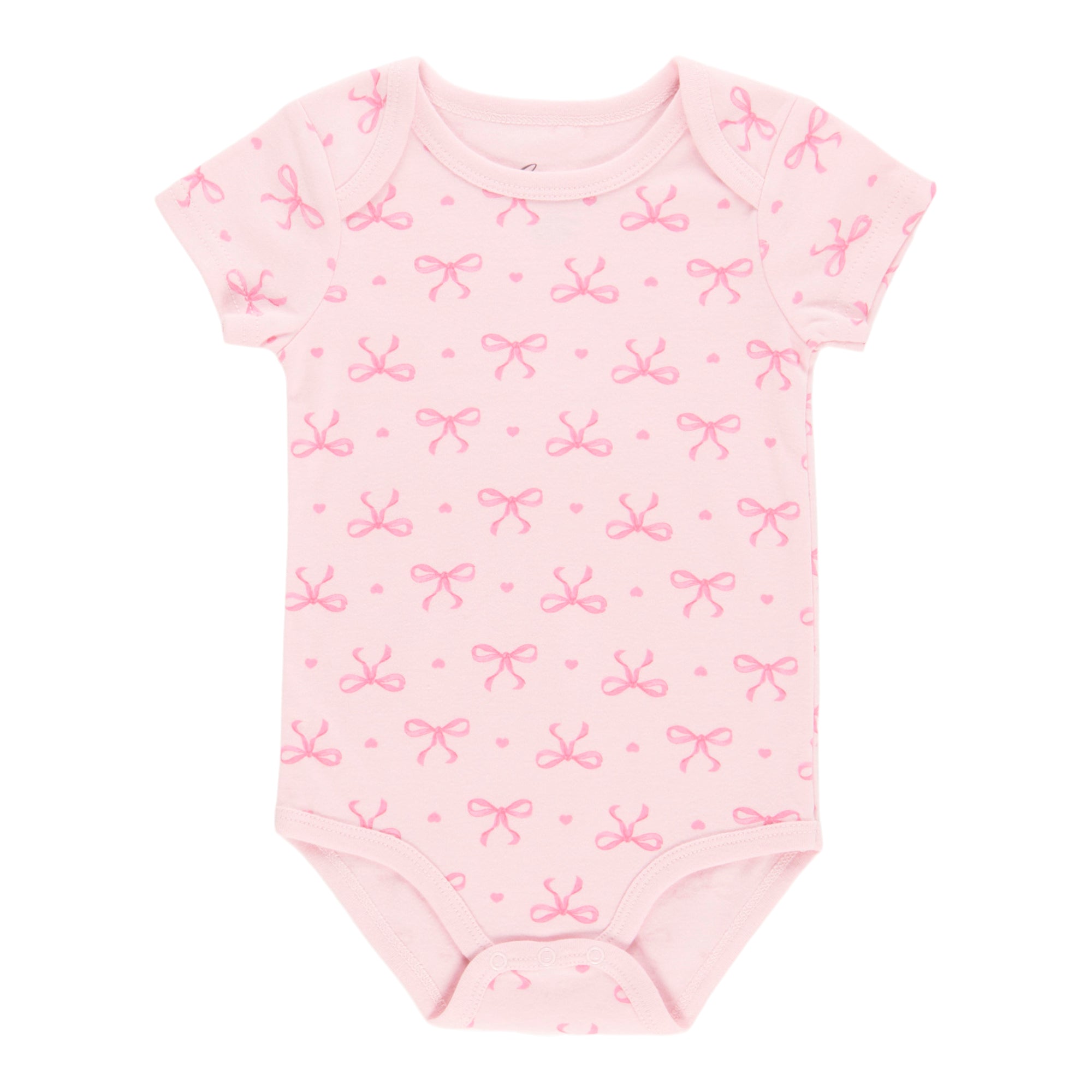 Infant Unisex Short Sleeve Printed Onesie, 0-24 Month
