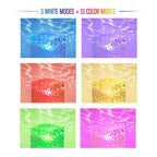 Haut-parleur avec projection de vagues ondulées, 3,7 po x 4,3 po