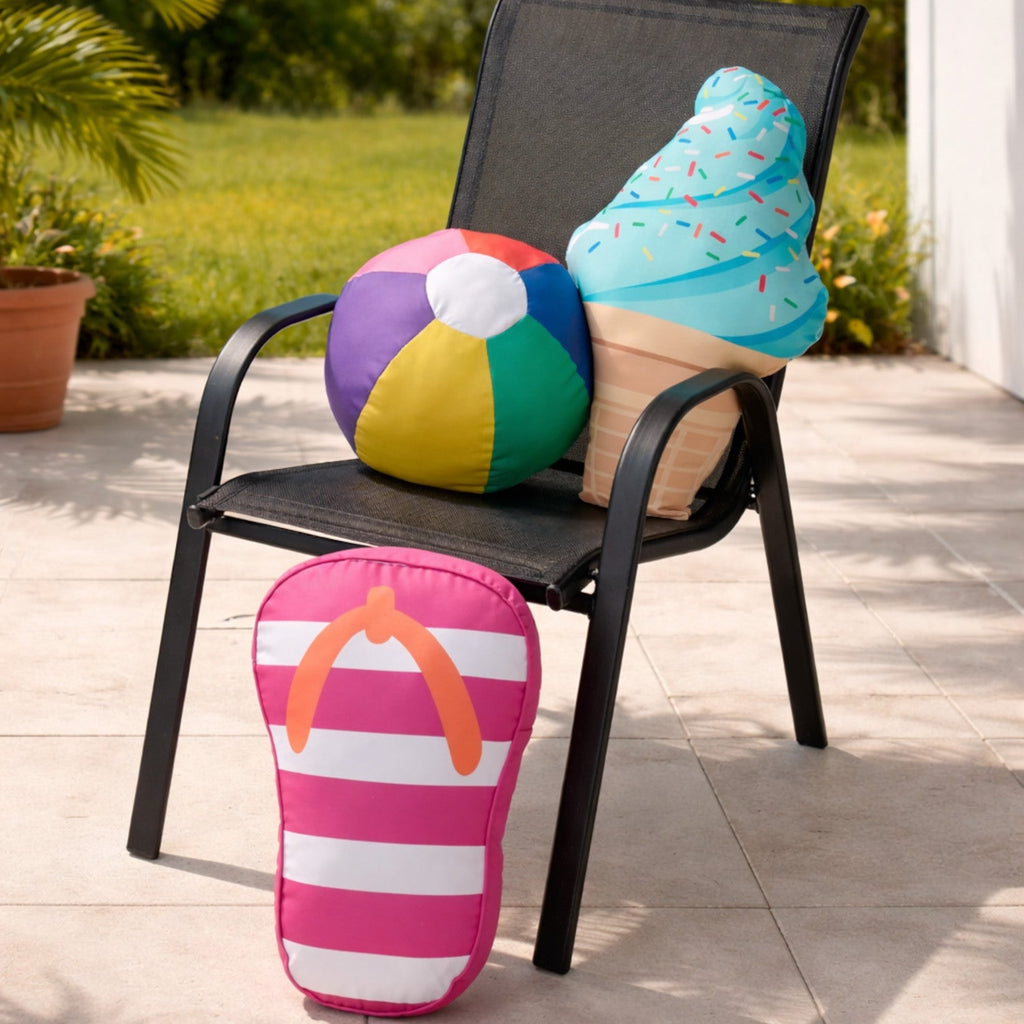 Outdoor Novelty 3D Cushions, 12-in x 20-in.