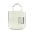 HomeStyles Glass Bag Vase, 8-in x 4.3-in x 10-in.
