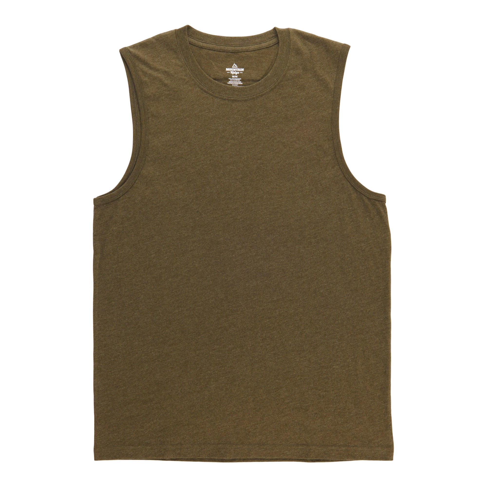 Mountain Ridge Men's Crew Neck Muscle Tank Top