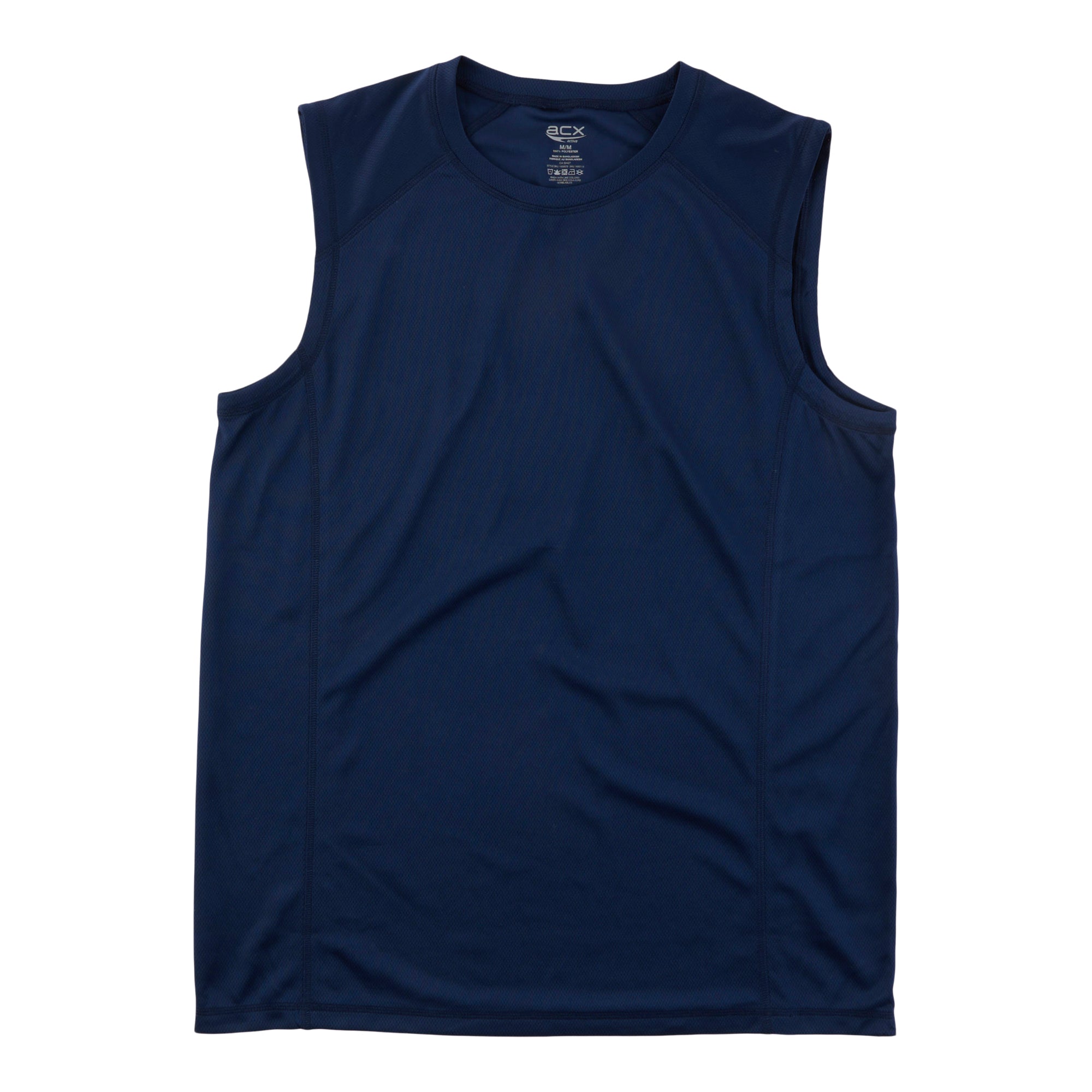ACX Active Men's Crew Neck Muscle Tank Top