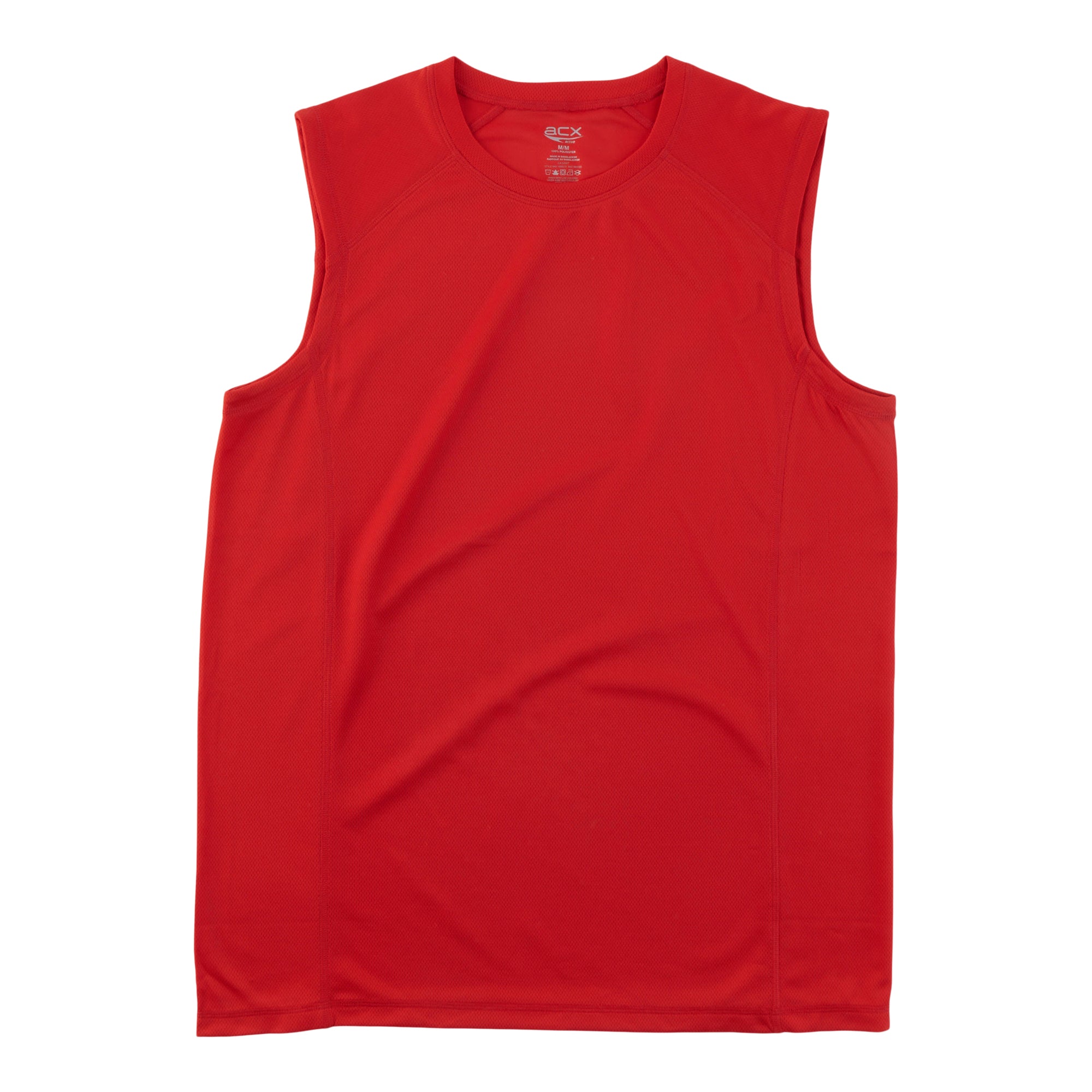ACX Active Men's Crew Neck Muscle Tank Top