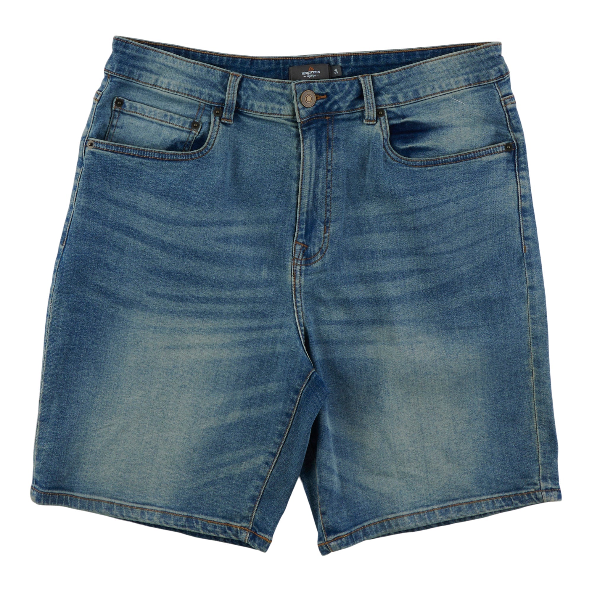 Mountain Ridge Men's Stretch Denim Shorts