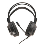Casque d'écoute pour jeux vidéo à fil HP-318, noir