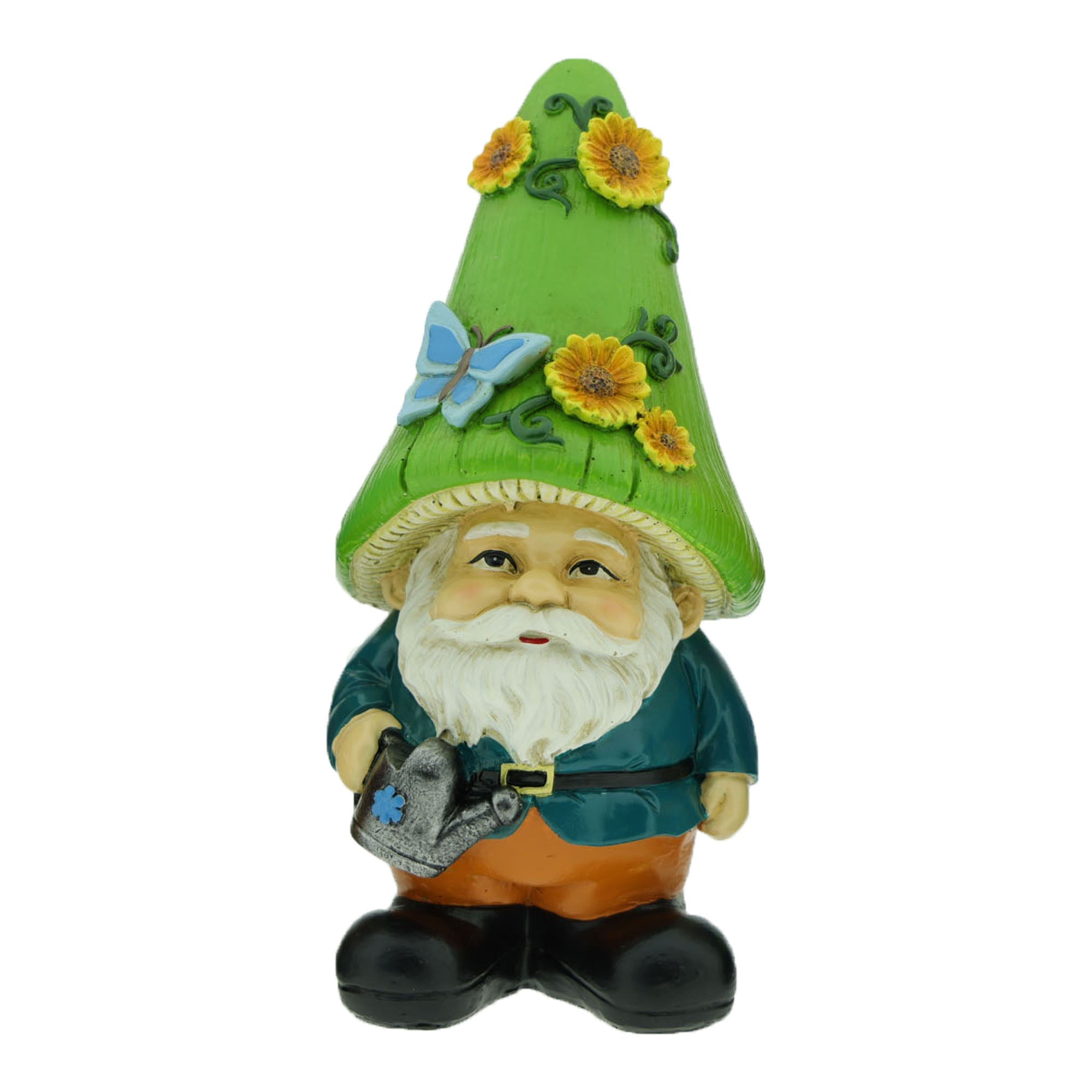 Statue de gnome en résine HomeStyles, 4 po x 8 po