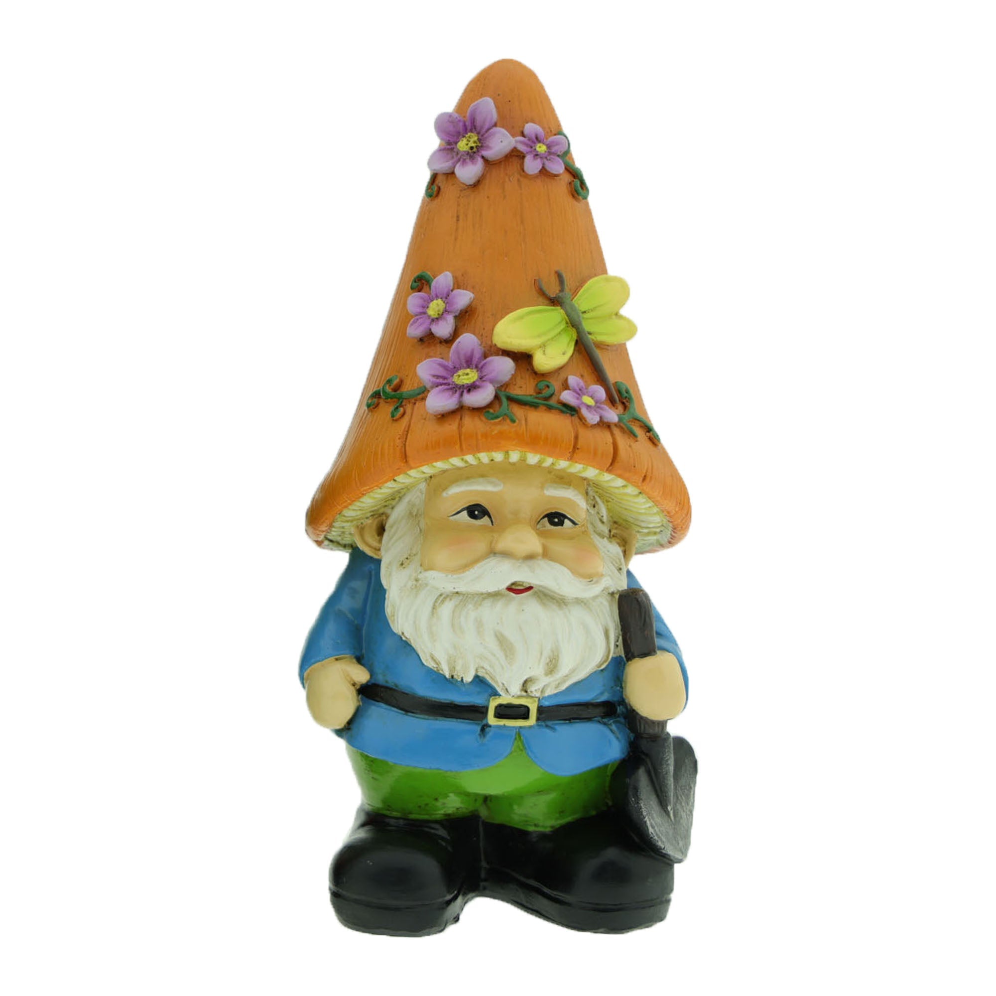 Statue de gnome en résine HomeStyles, 4 po x 8 po