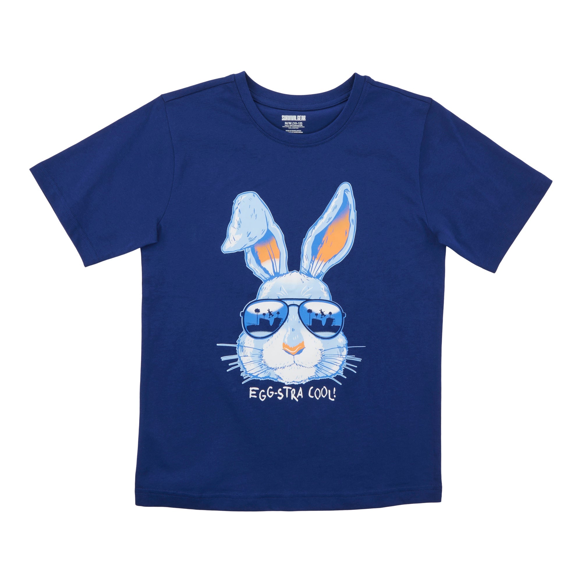 SURVIVAL GEAR Boys' Novelty Printed Short Sleeve T-Shirt