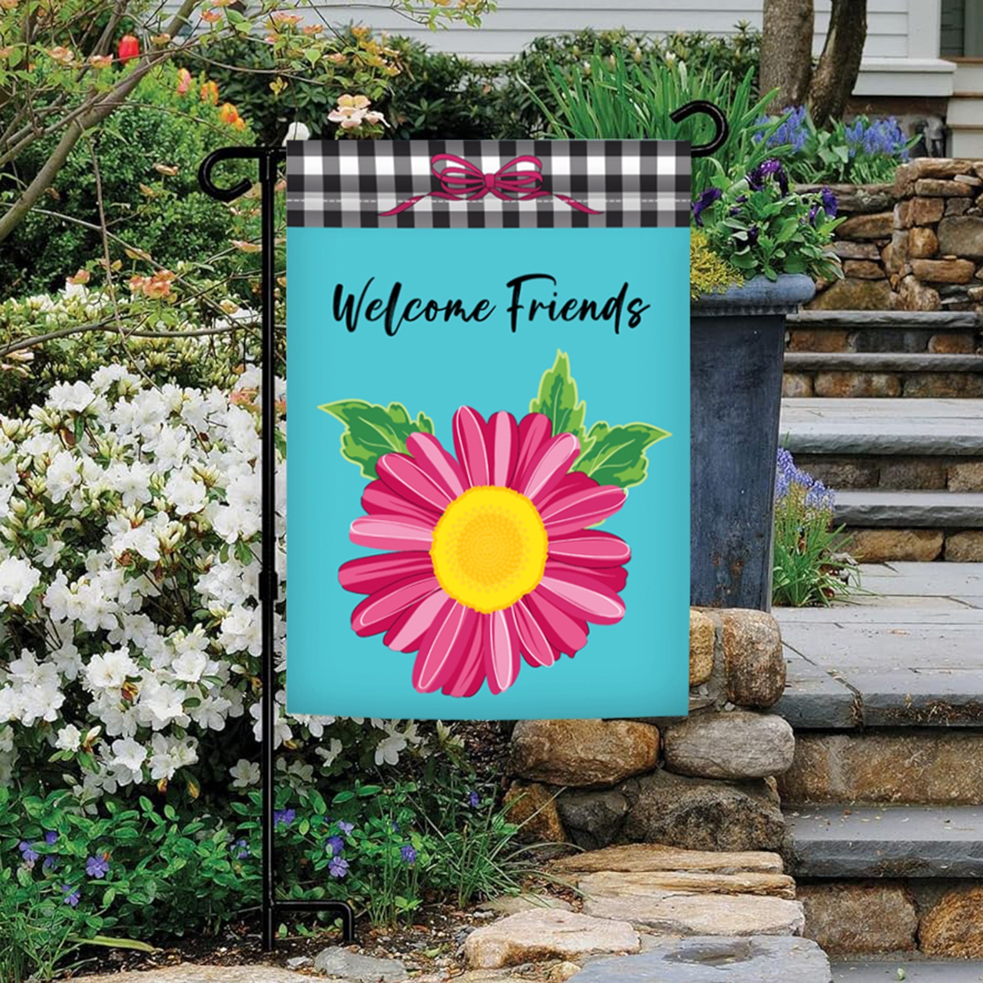 Drapeau de jardin, anglais, 12,5 po x 18 po