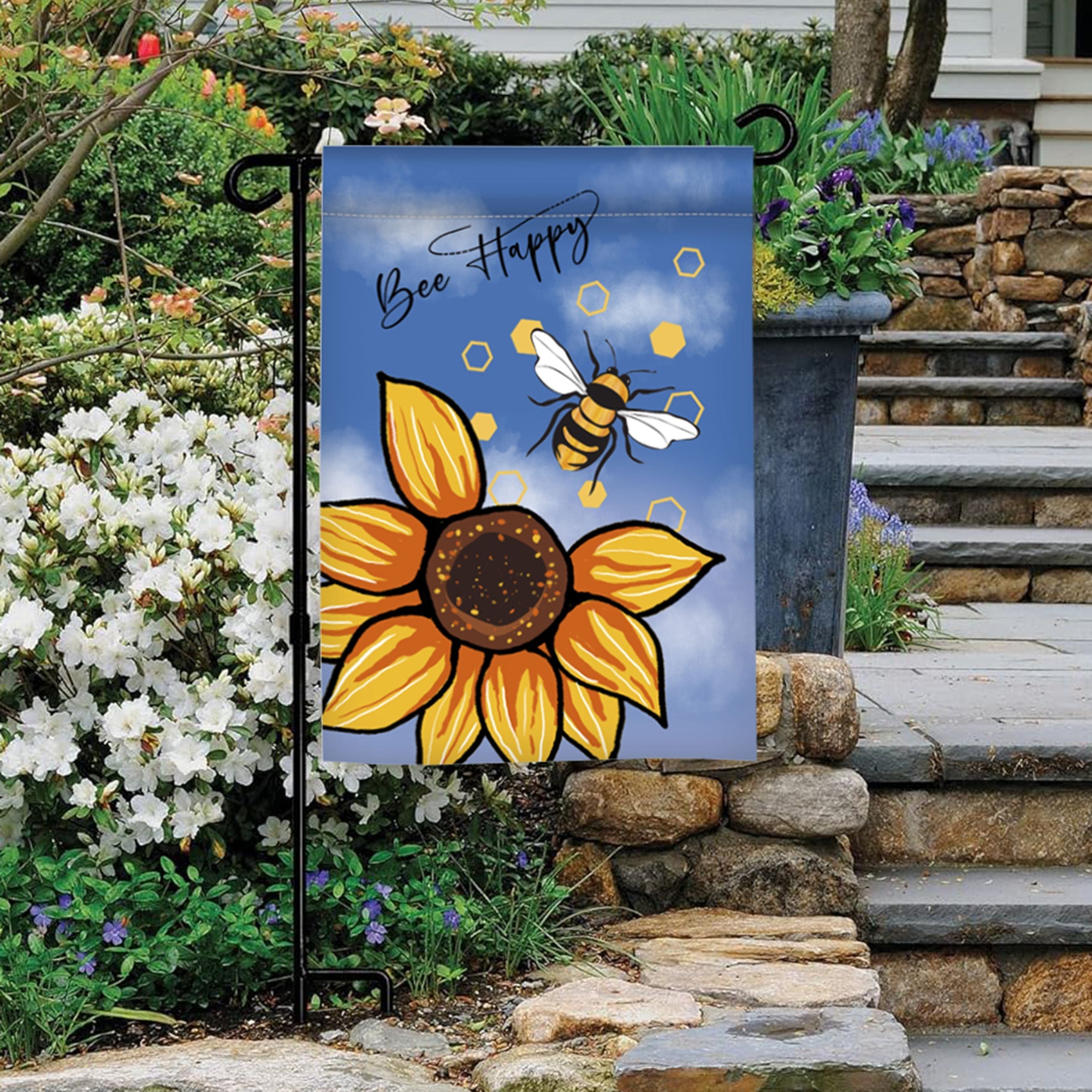 Drapeau de jardin, anglais, 12,5 po x 18 po