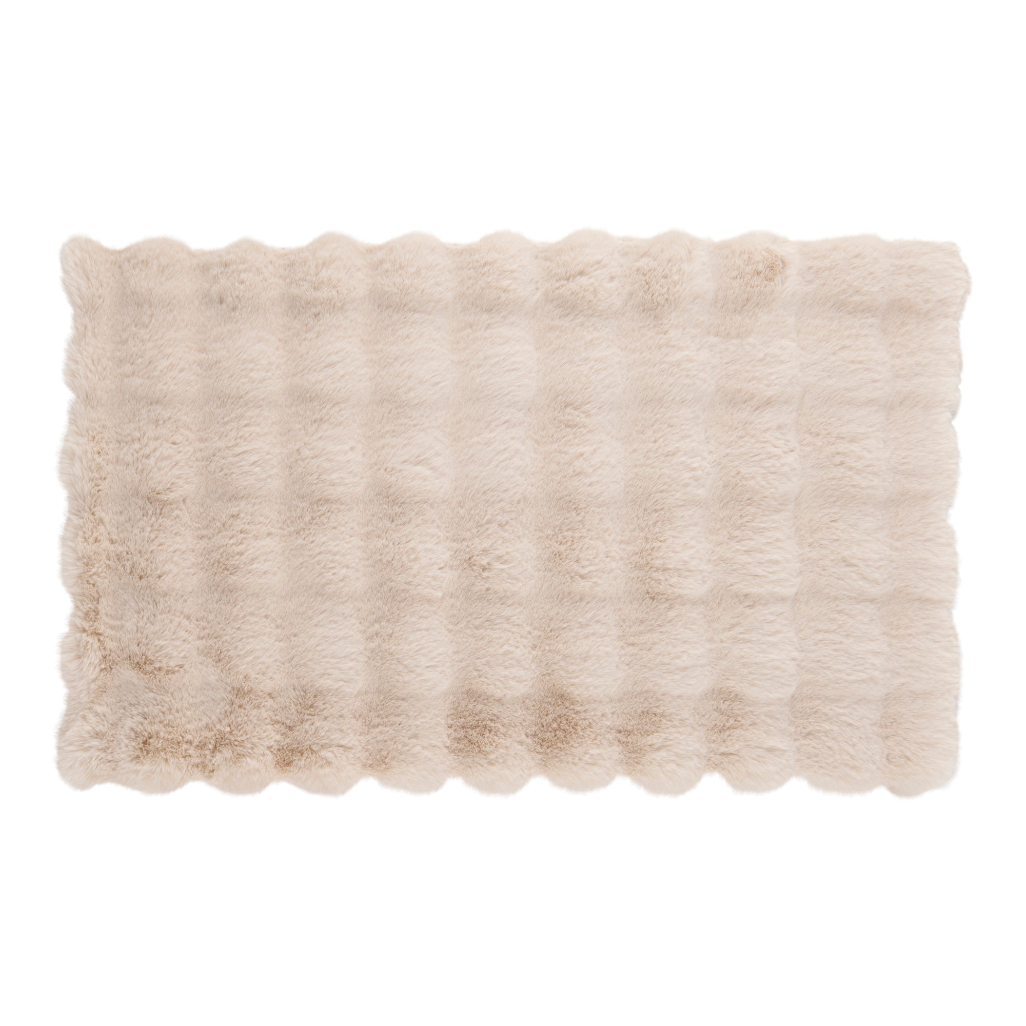 Plush Faux Fur Rug, 20-in x 30-in.