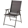 Patio Sling Folding Chair, 22-in x 25-in x 37-in.