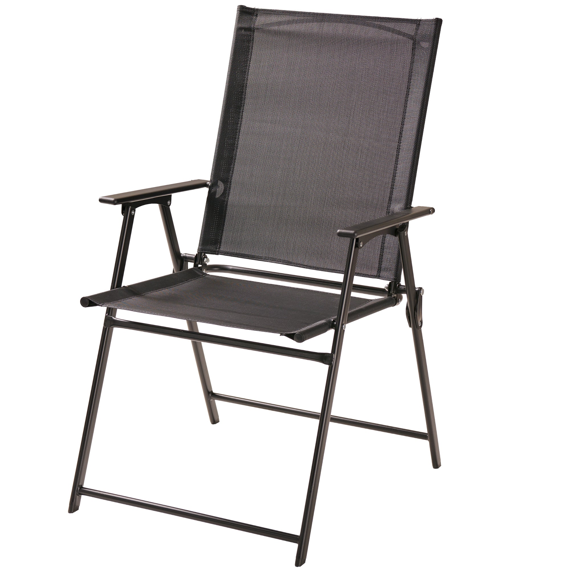 Patio Sling Folding Chair, 22-in x 25-in x 37-in.