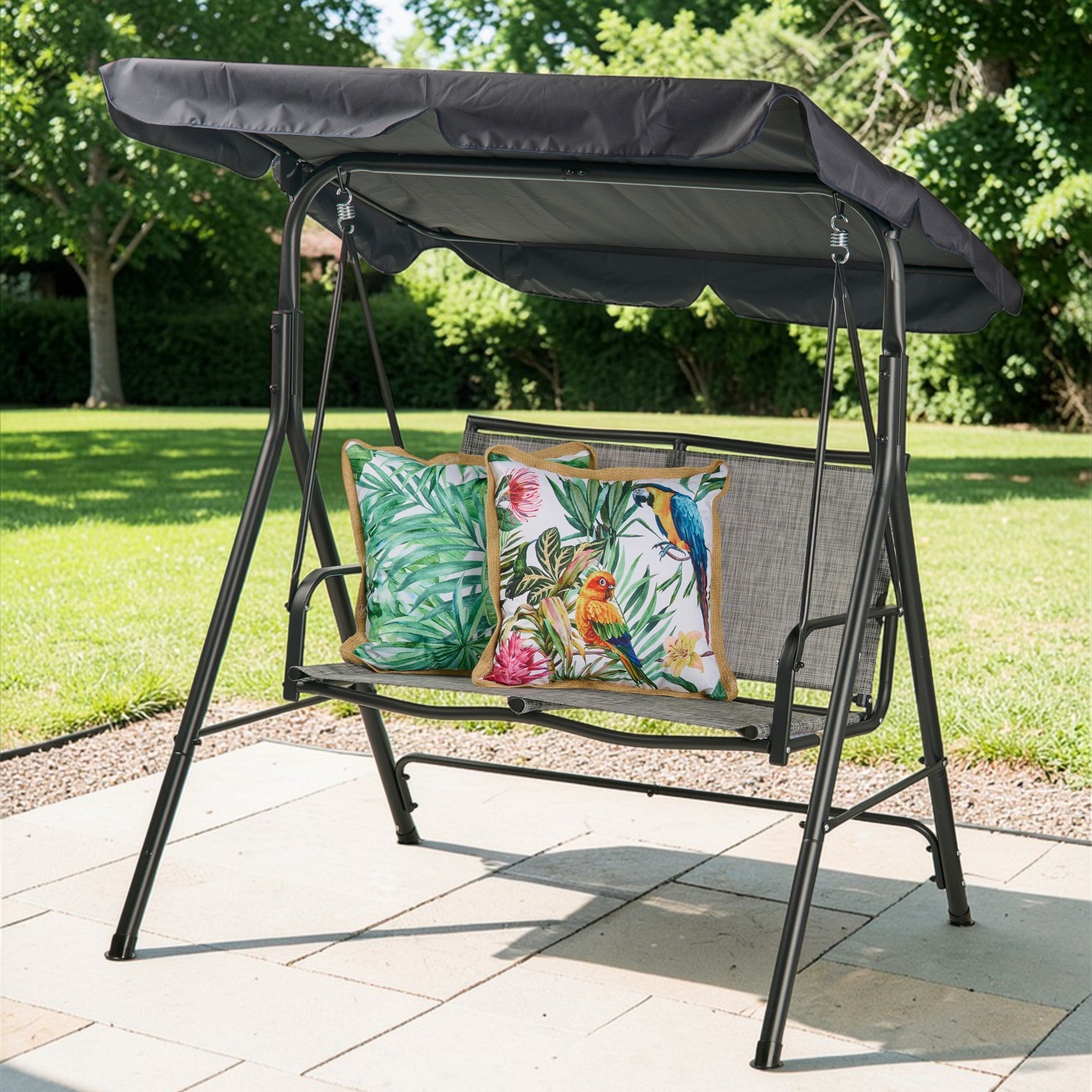 Balançoire de patio à 2 places - 55 po x 43 po x 60 po
