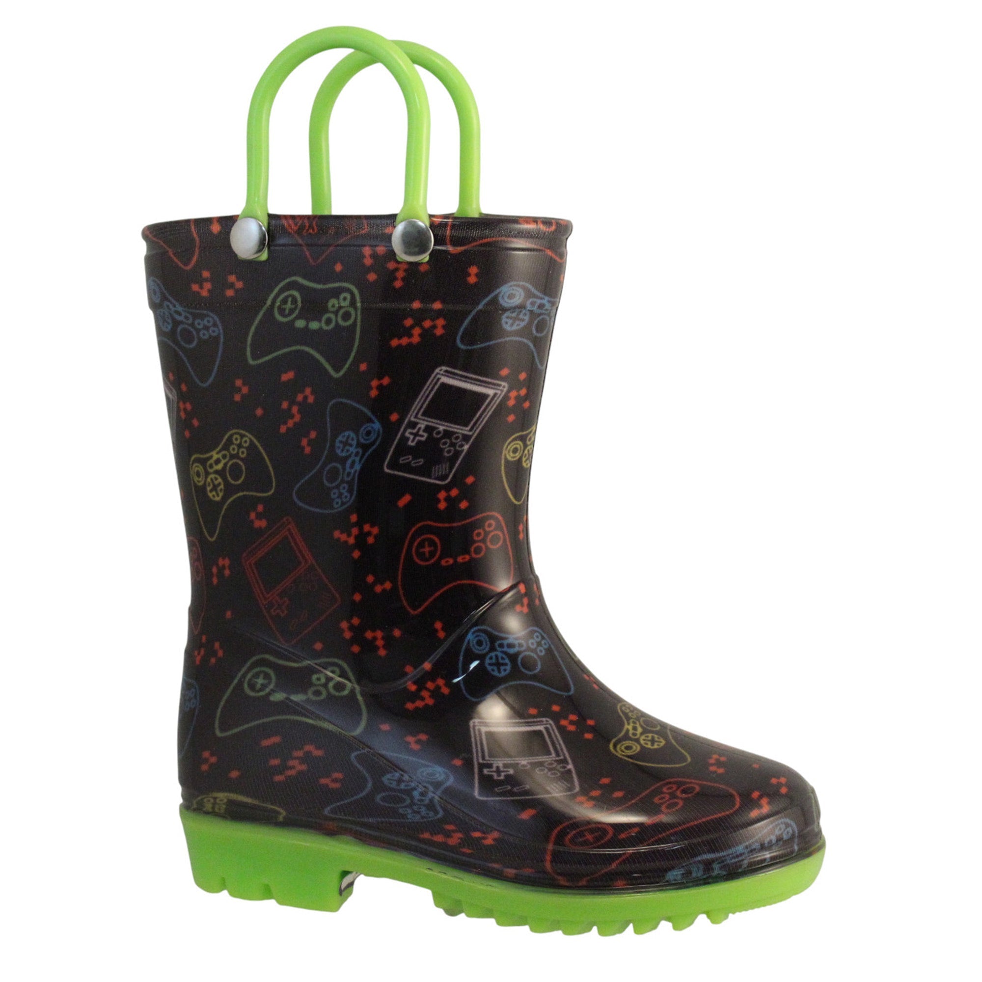 MONKEY BARS Toddler Boys' Printed Rain Boots