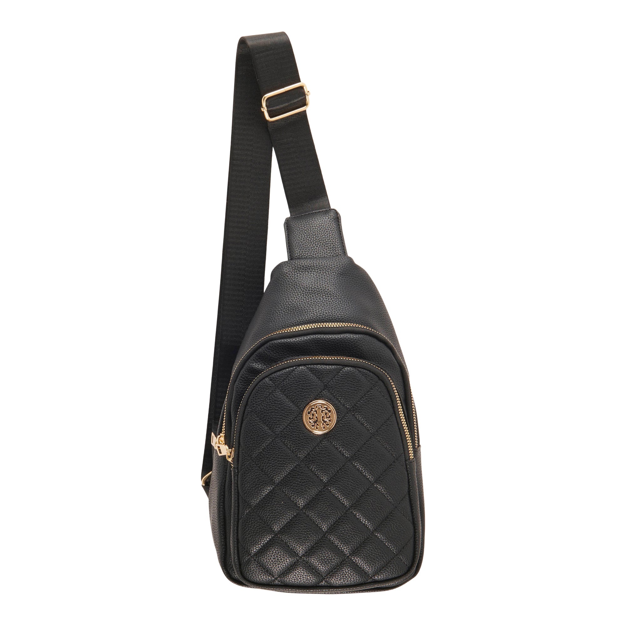 Sling Bag with Quilted Front