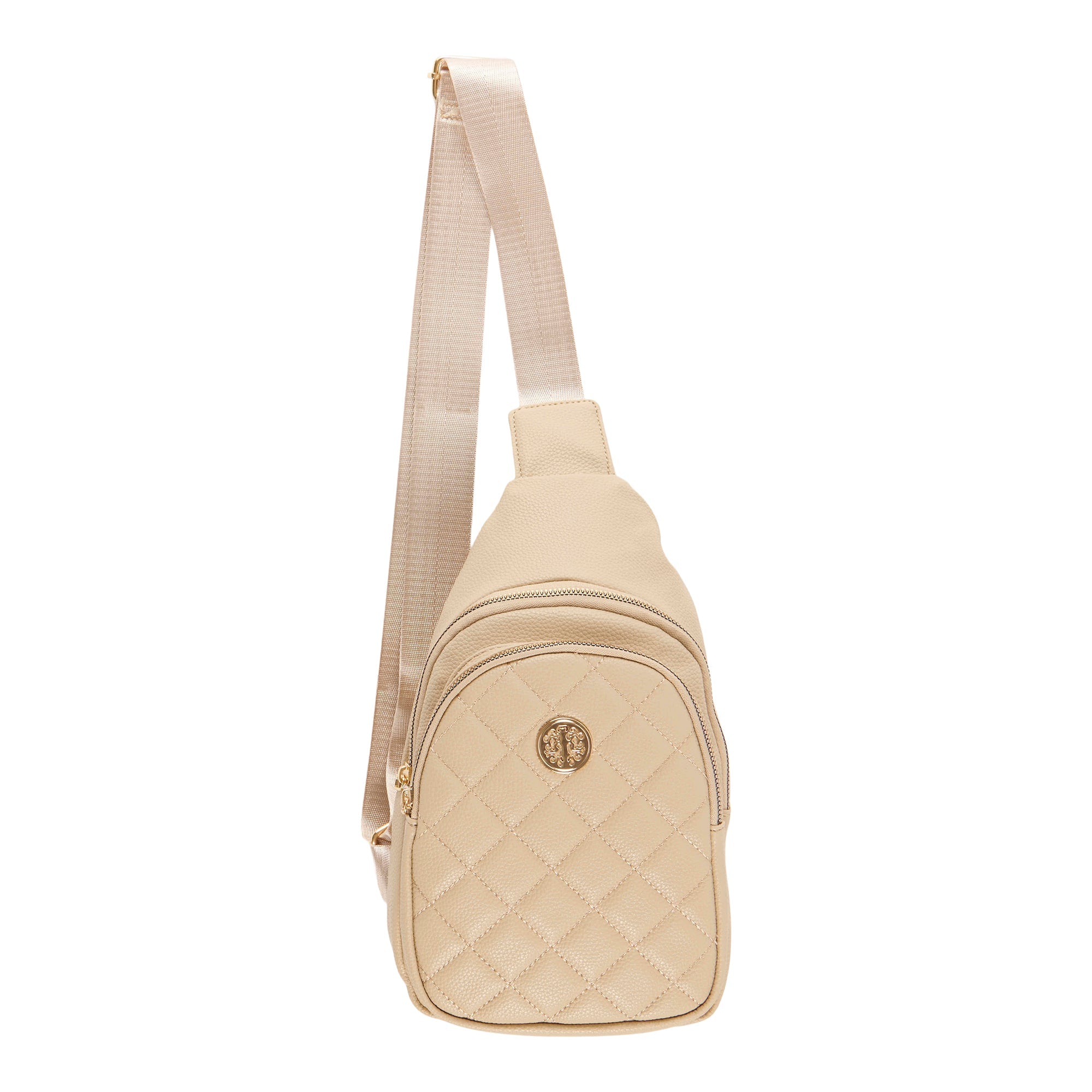 Sling Bag with Quilted Front