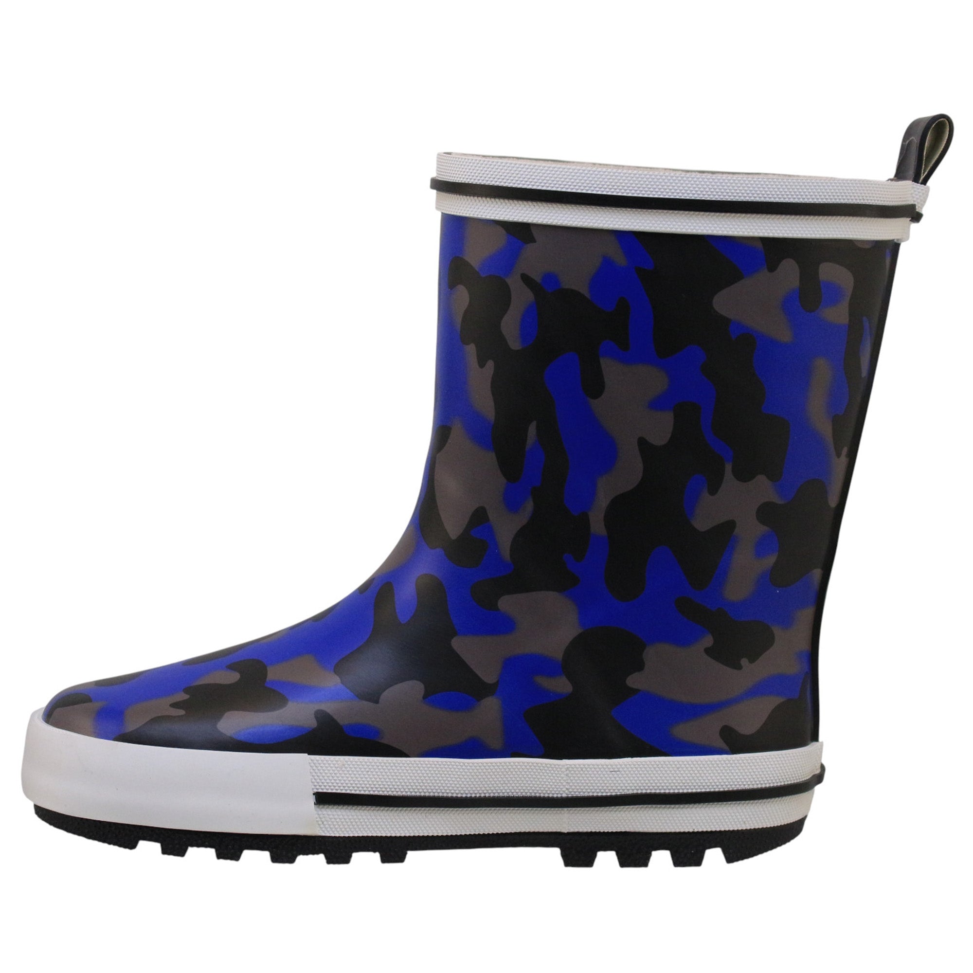 SURVIVAL GEAR Boys' Printed Rubber Rain Boots